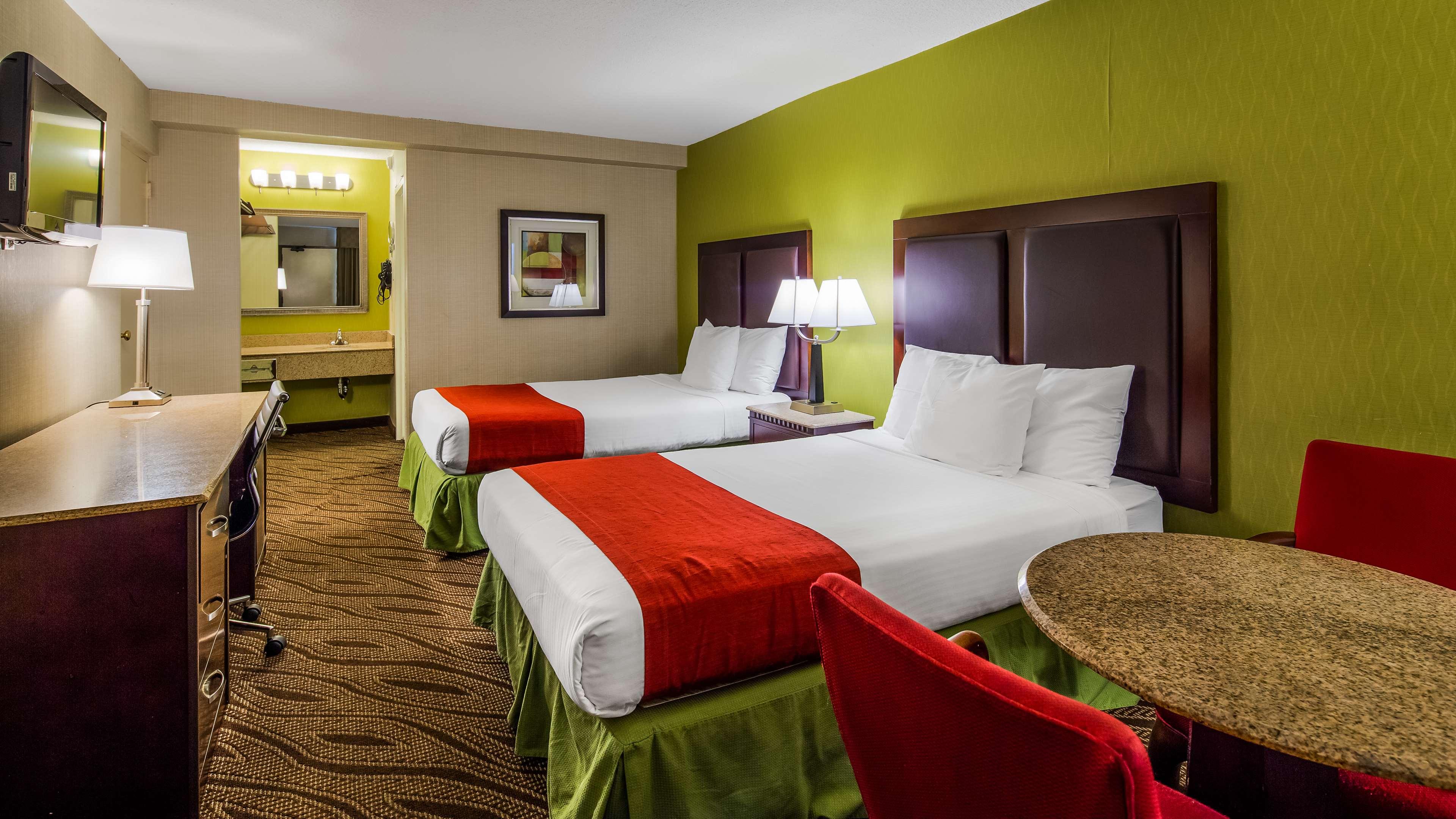 Room Two Double Beds Non Smoking