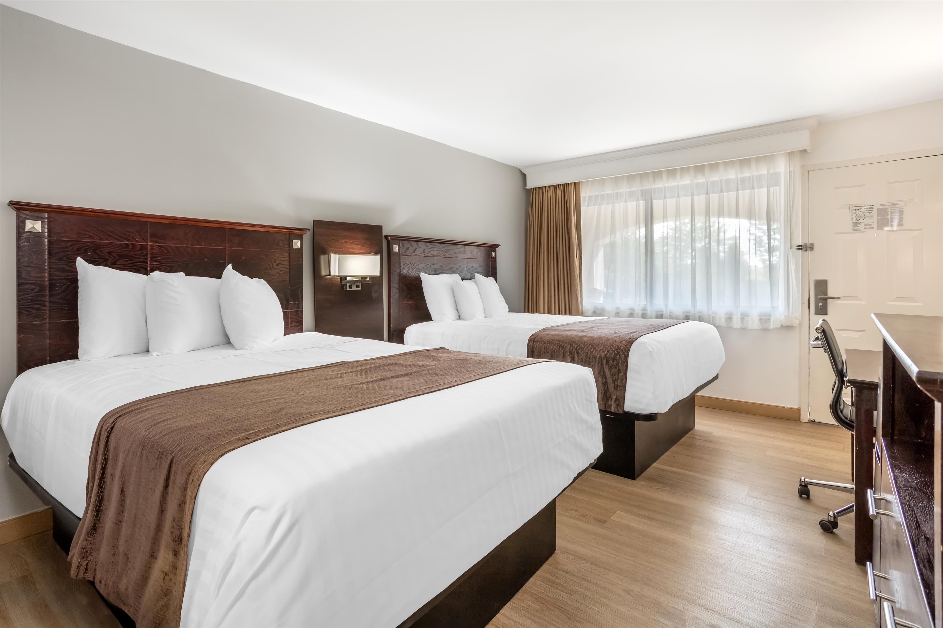 Room Two Double Beds Non Smoking