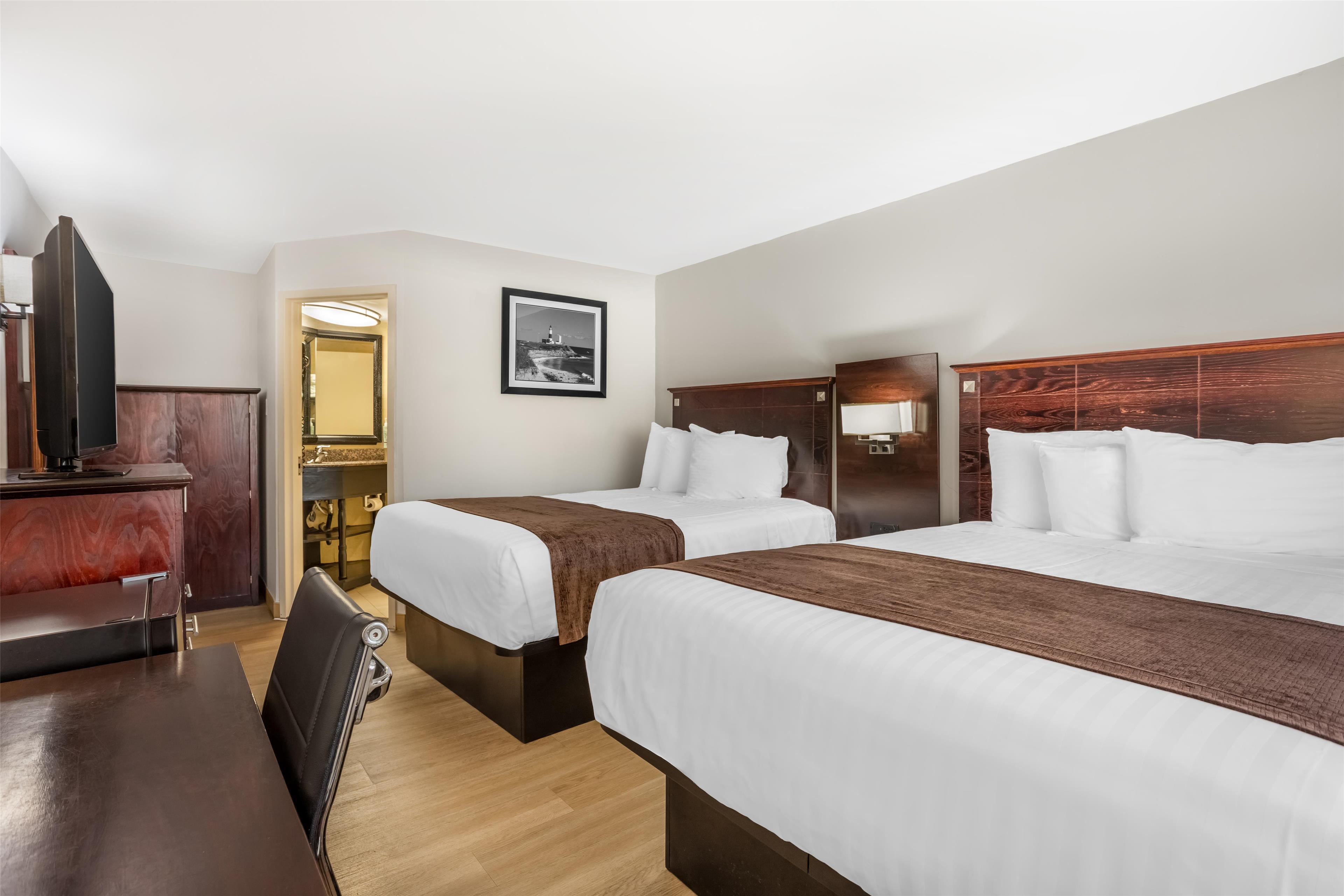 Room Two Double Beds Non Smoking