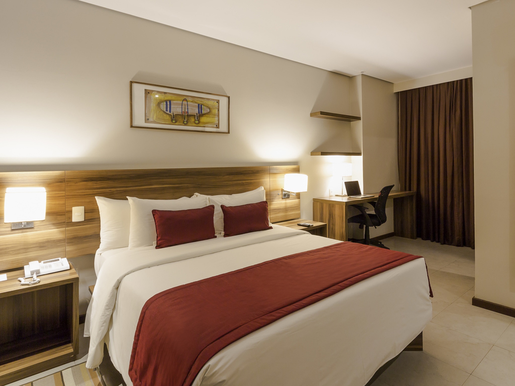 Double Queen Size Bed