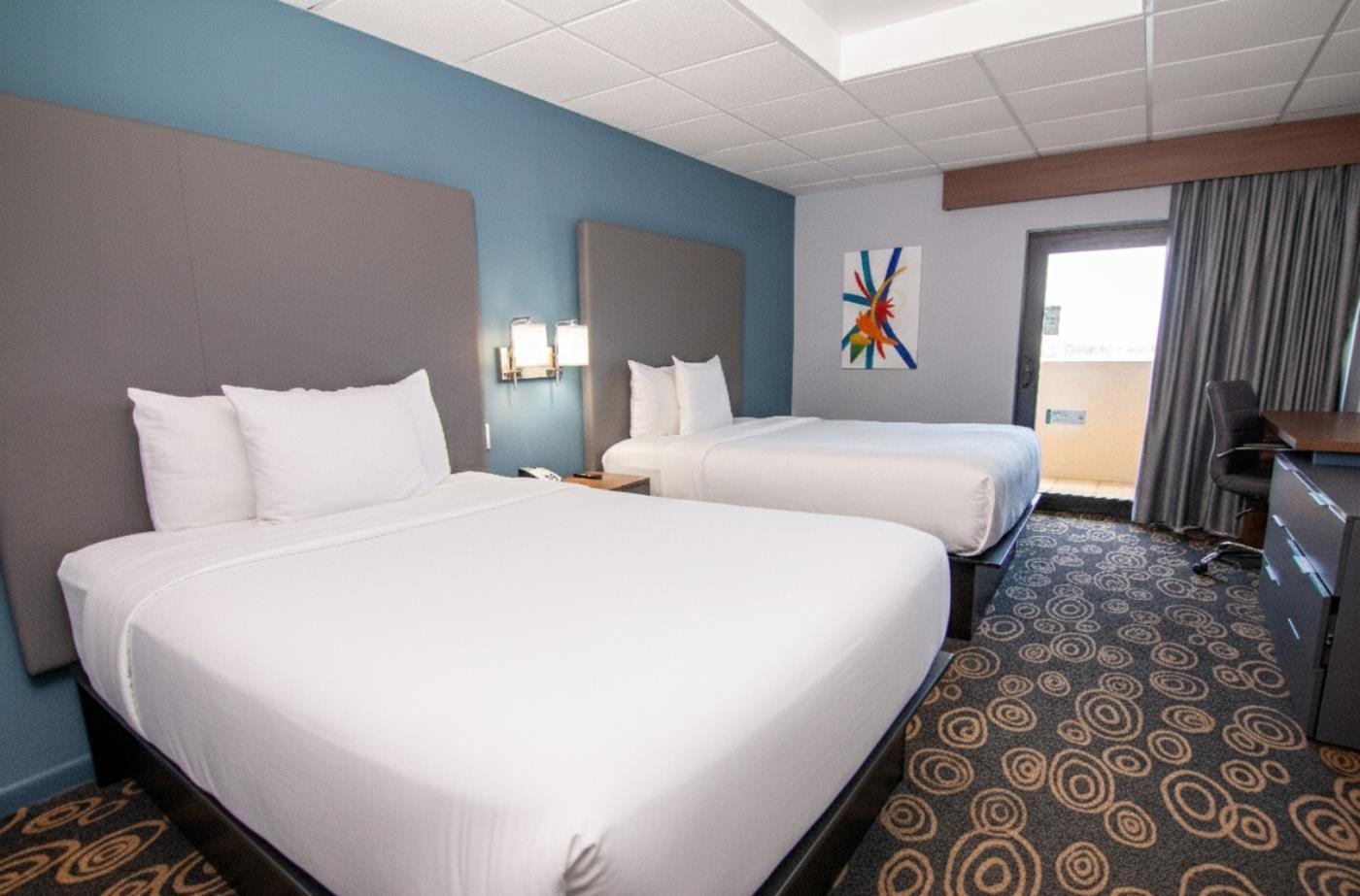 Double Two Queen Beds