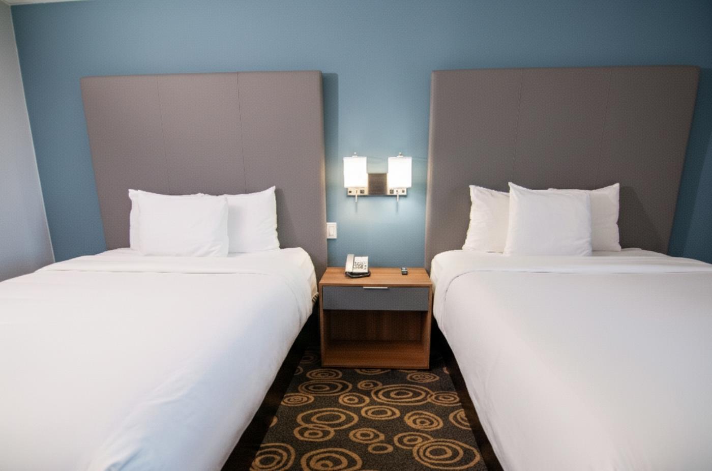 Double Two Queen Beds