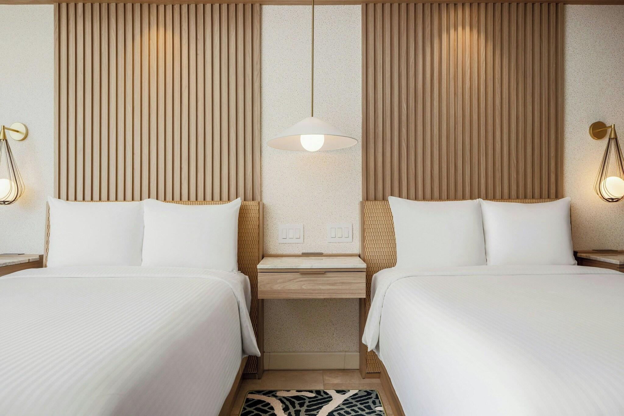 Quadruple Partial Ocean View Two Double Beds