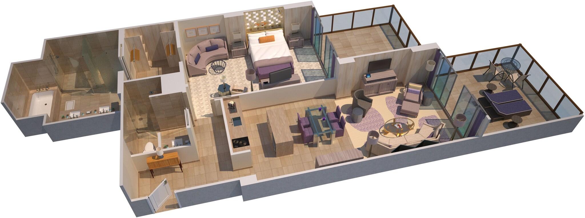 Suite Ocean View King Bed