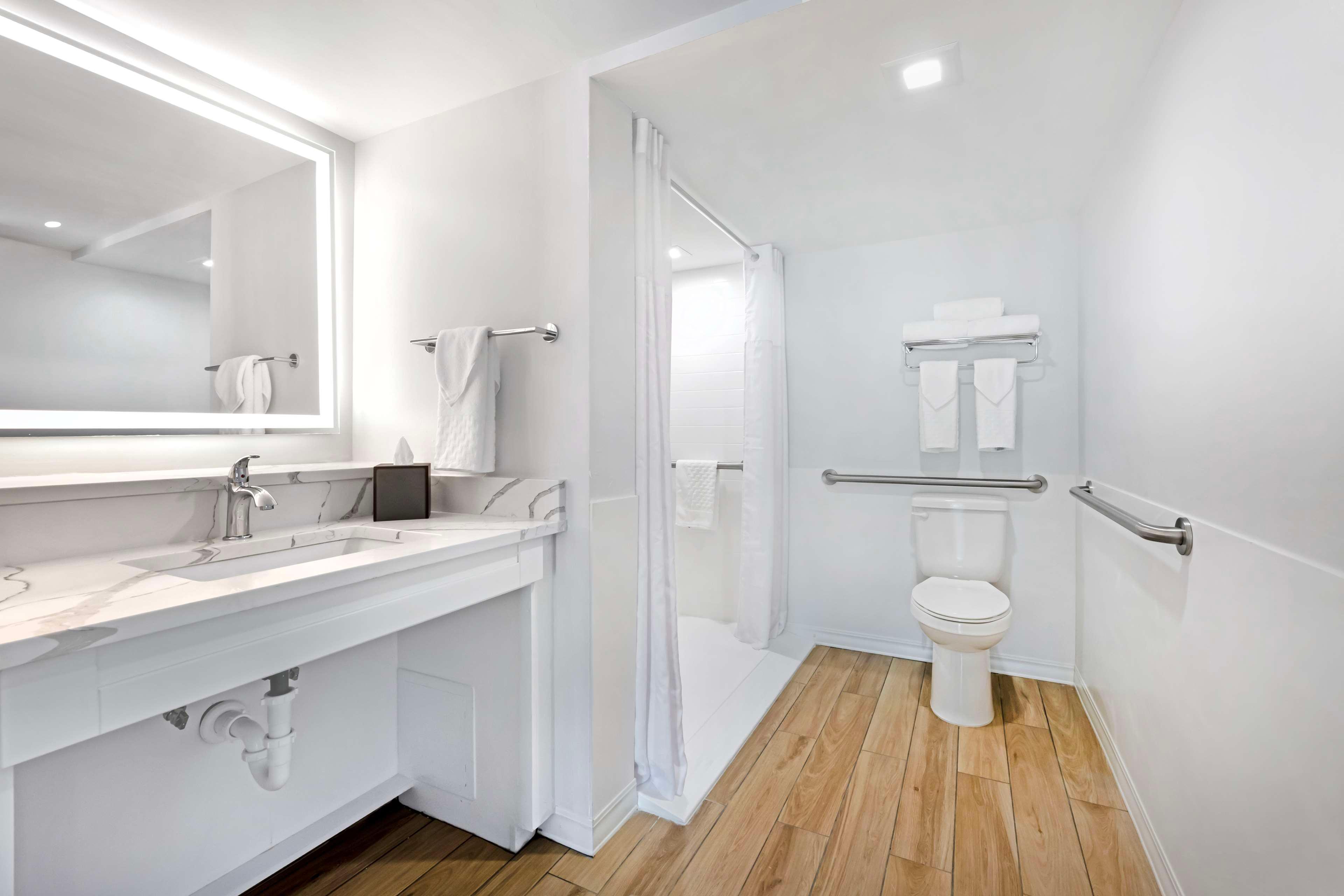 Quadruple Accessible Two Double Beds