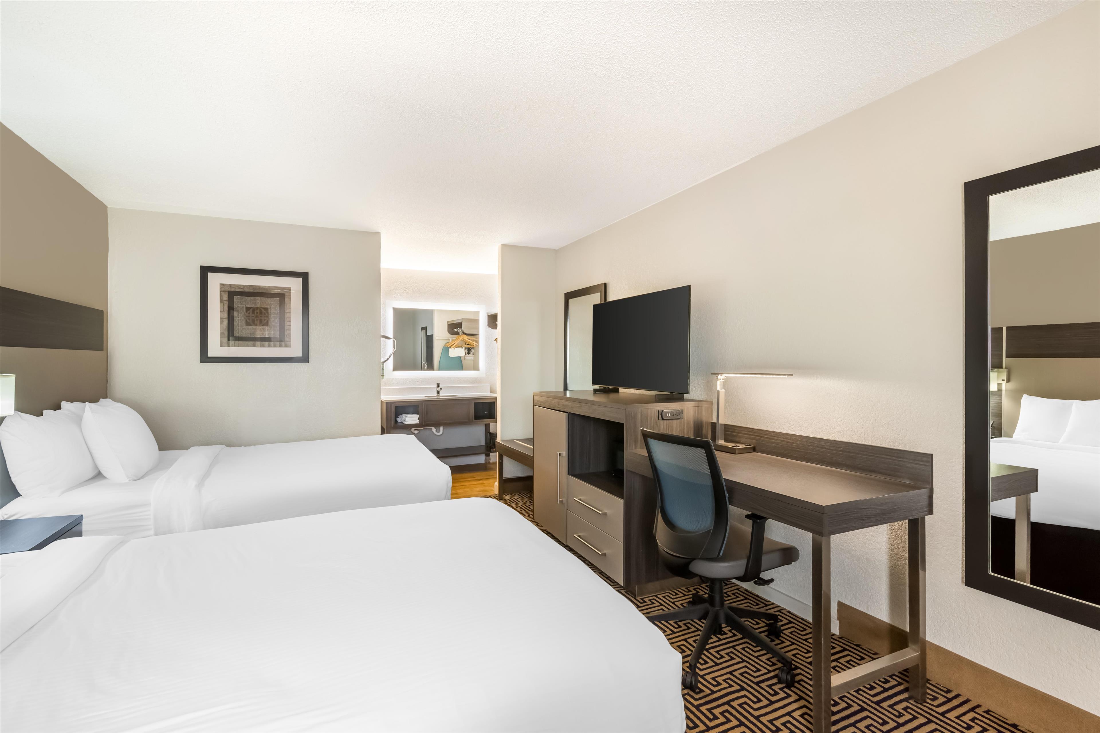 Double Two Double Beds