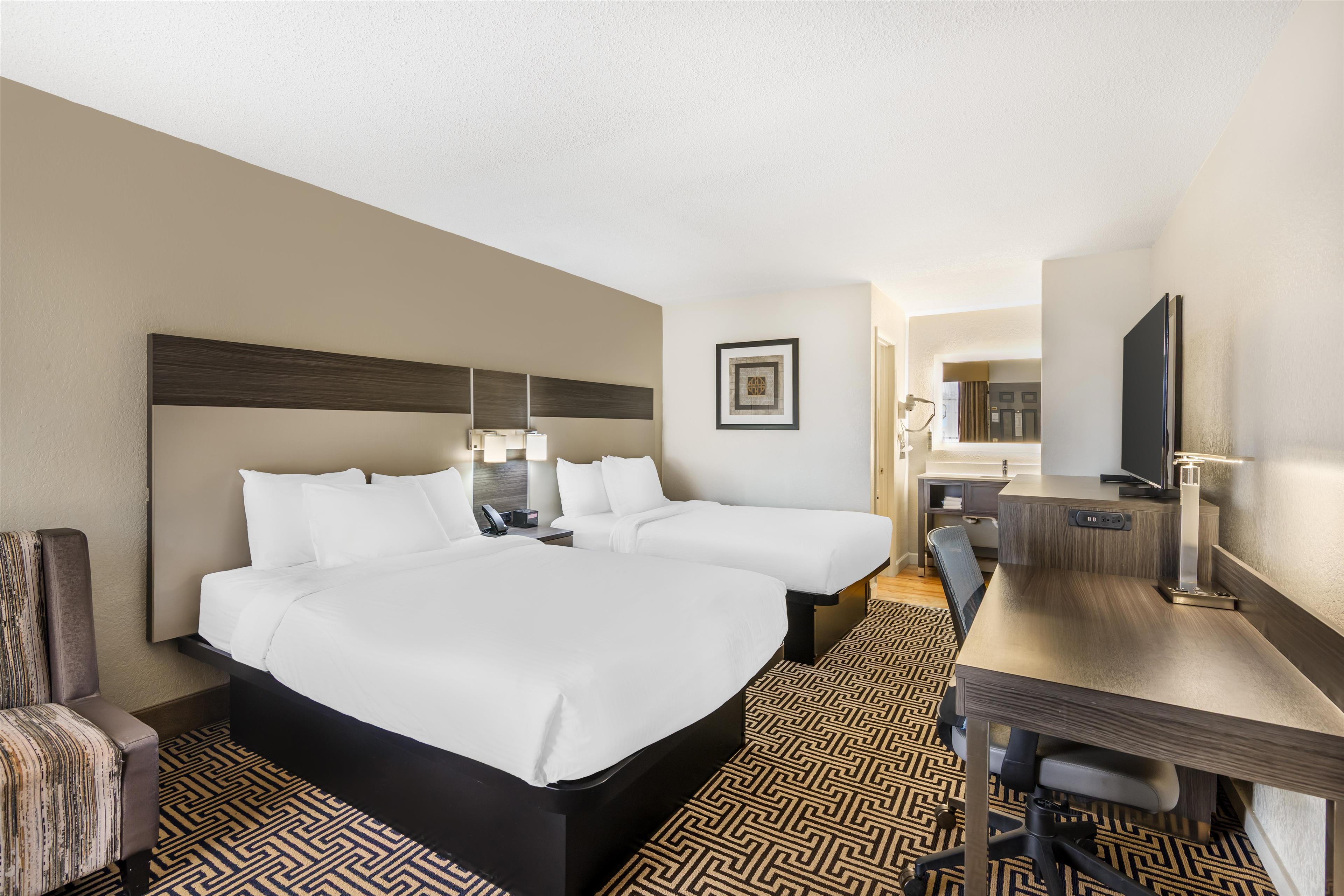 Double Two Double Beds