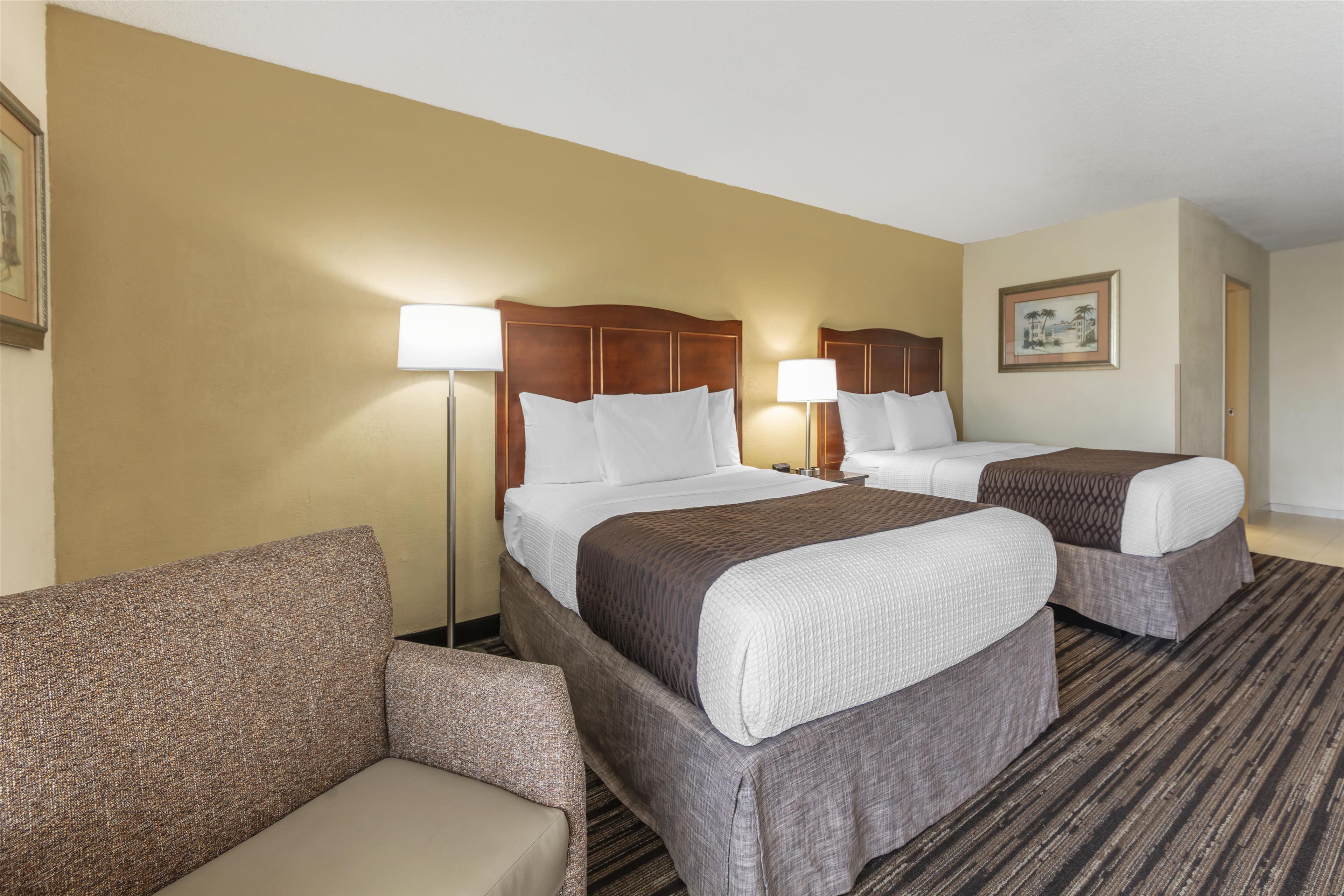 Room Two Double Beds Non Smoking