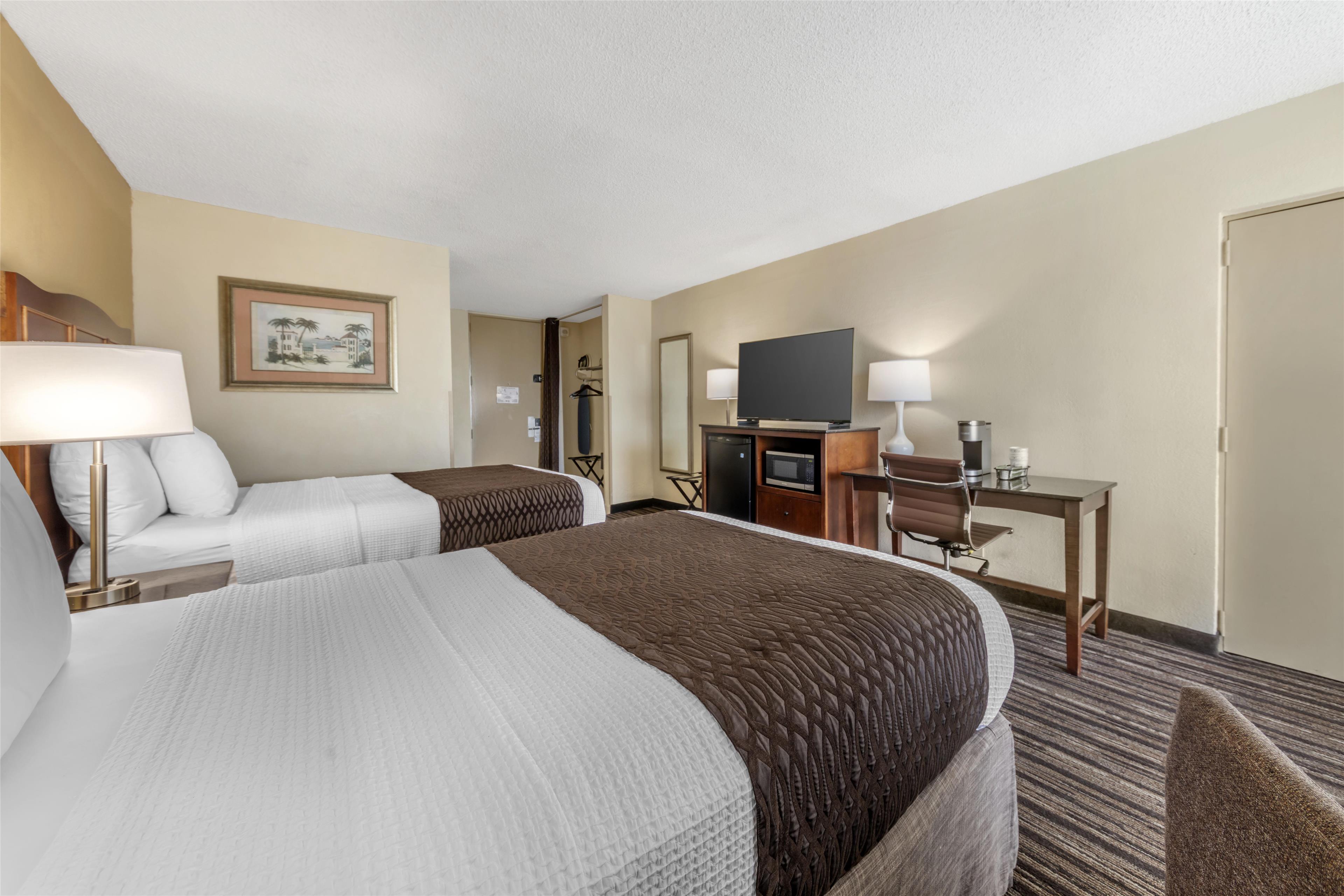 Room Two Double Beds Non Smoking