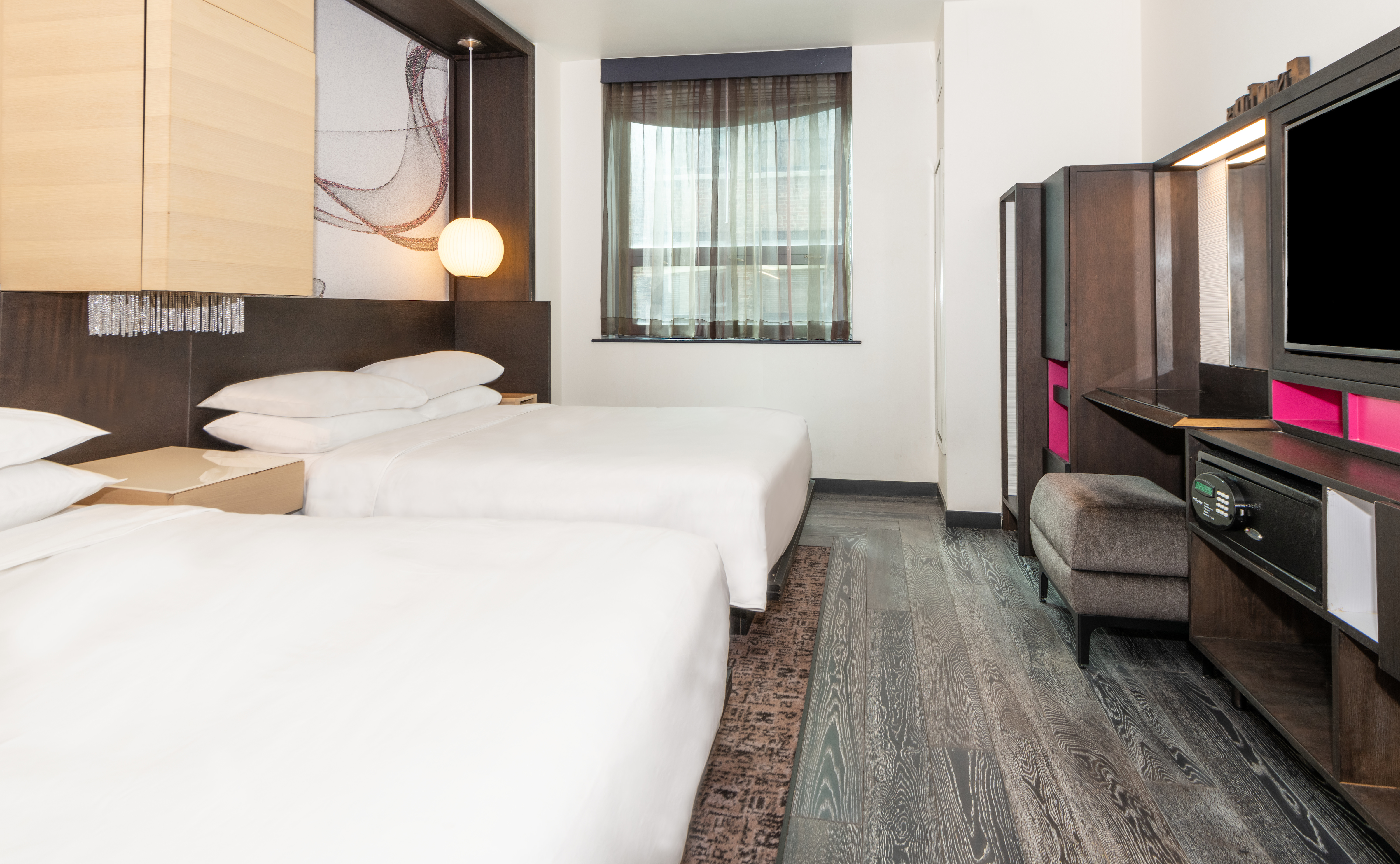 Double Two Queen Beds