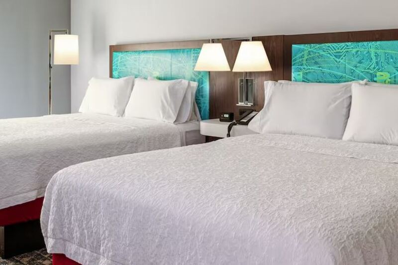 Double Two Queen Beds