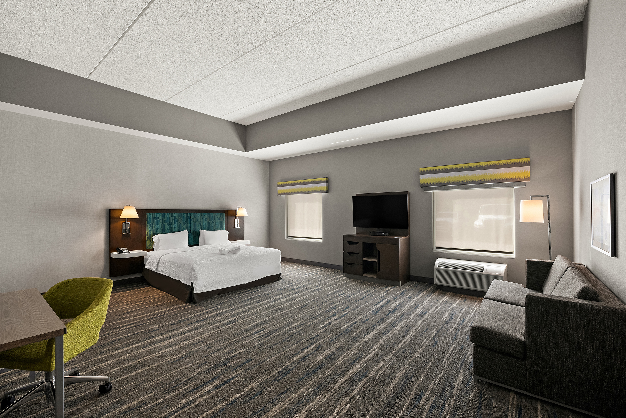 Studio King Size Bed