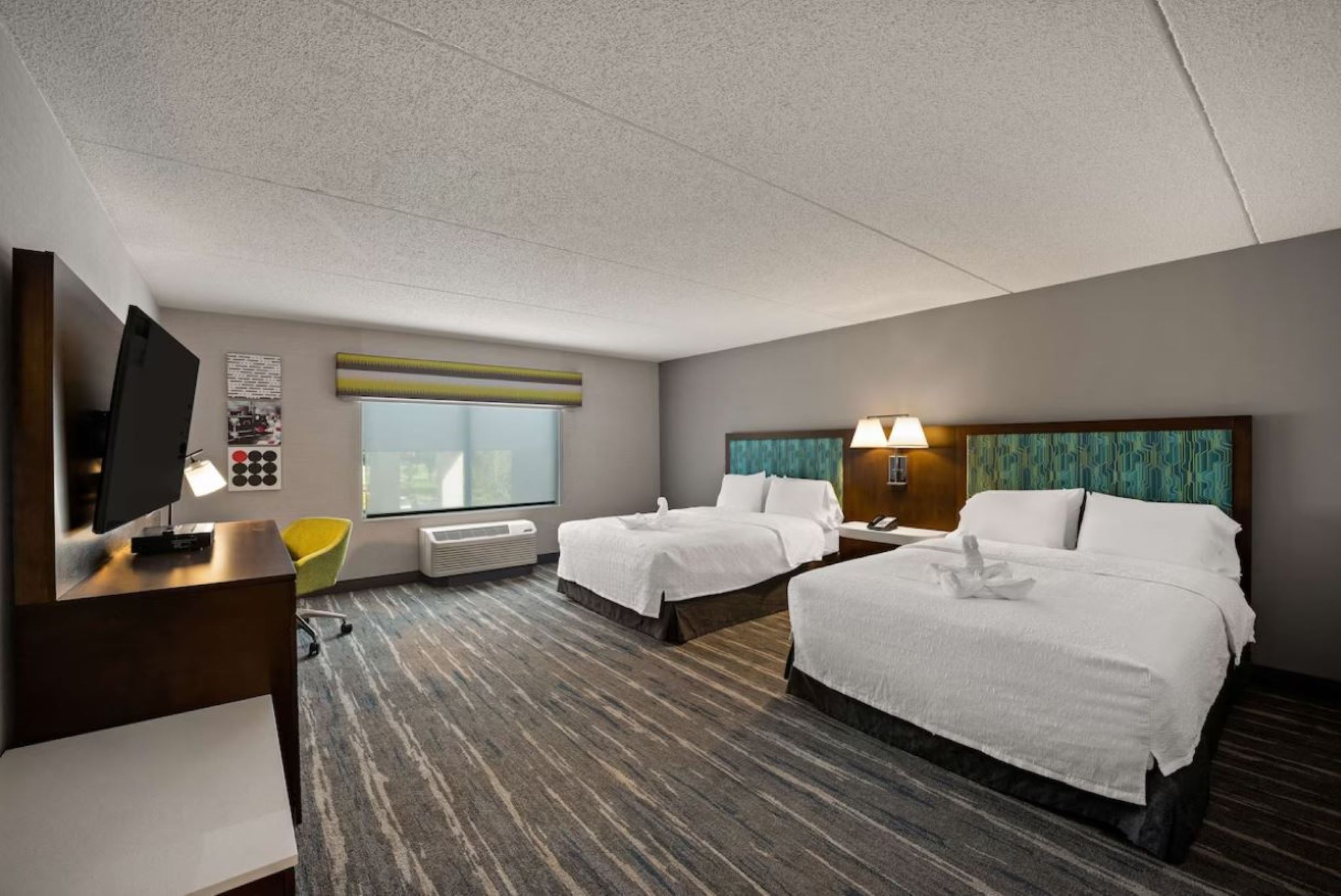 Double Two Queen Beds