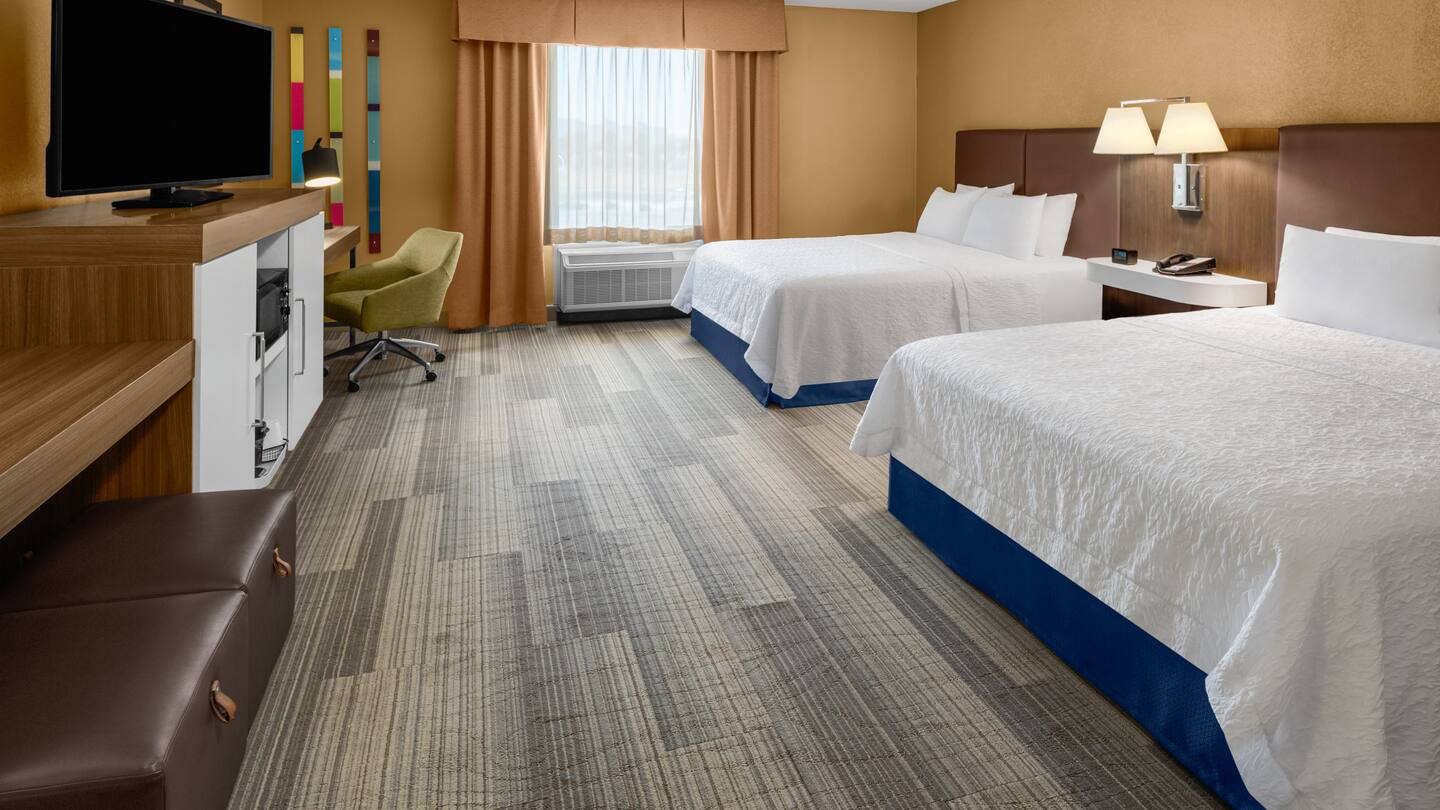 Double Two Queen Beds