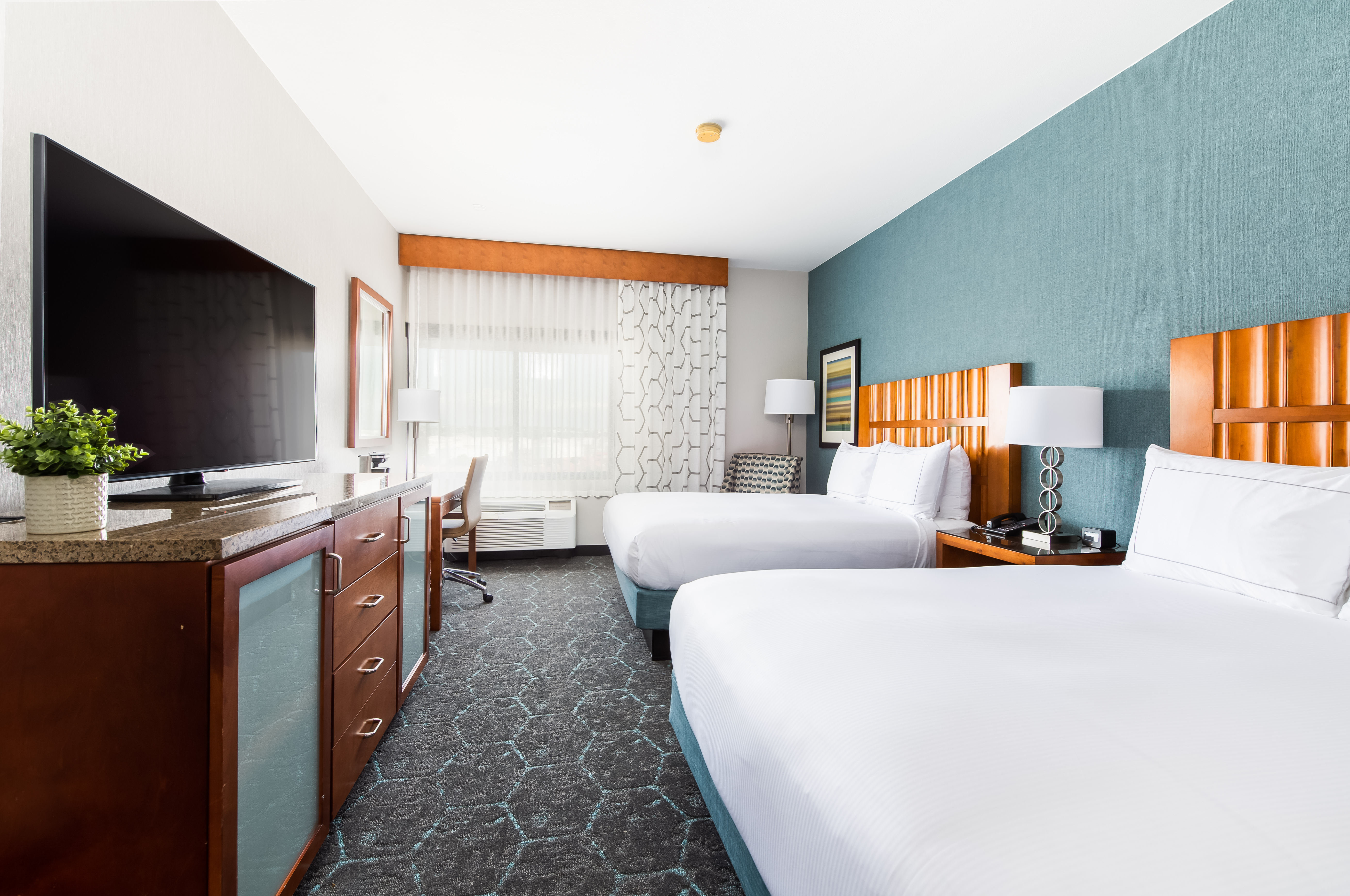 Double Two Queen Beds