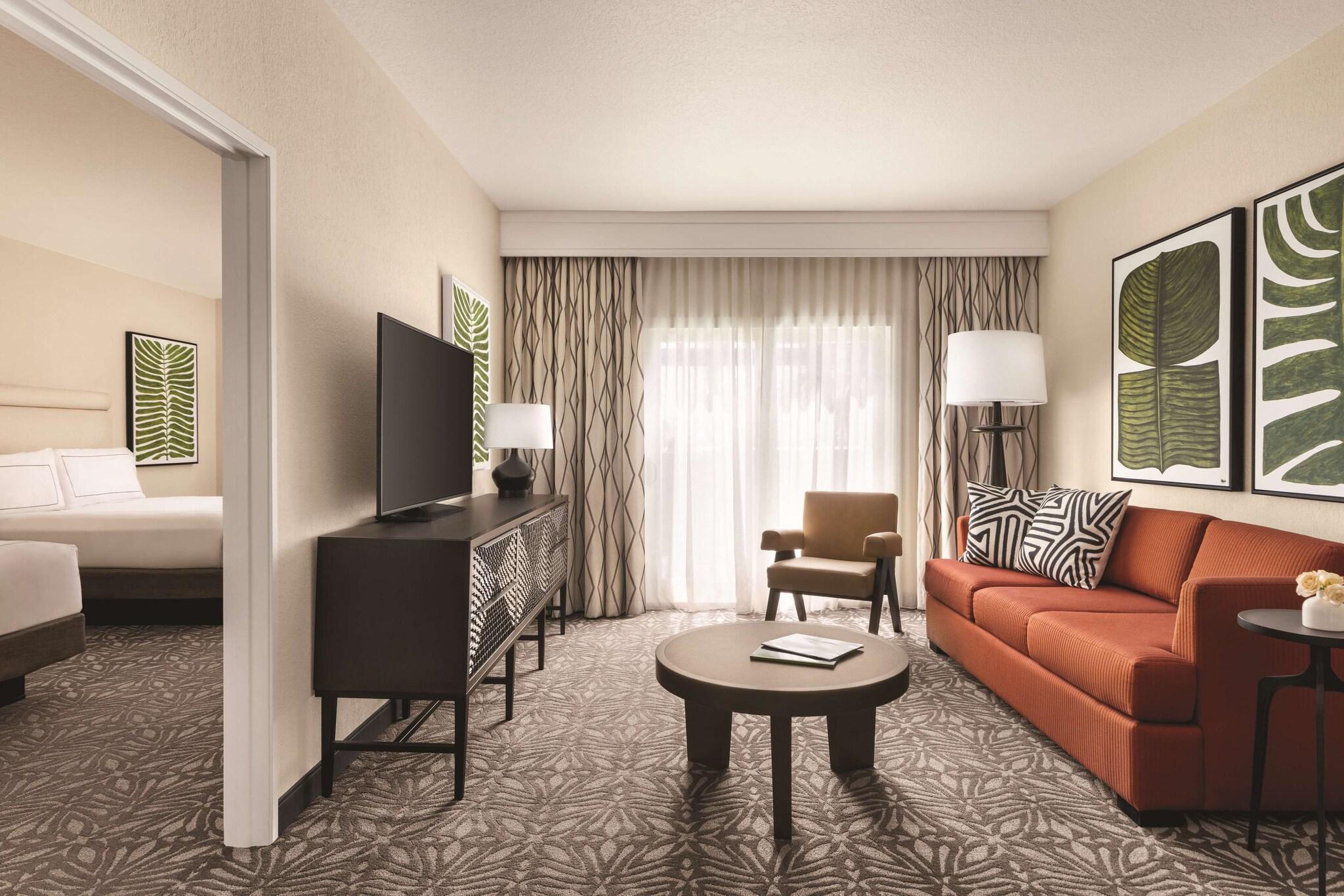 Double Partial Ocean View Queen Bed