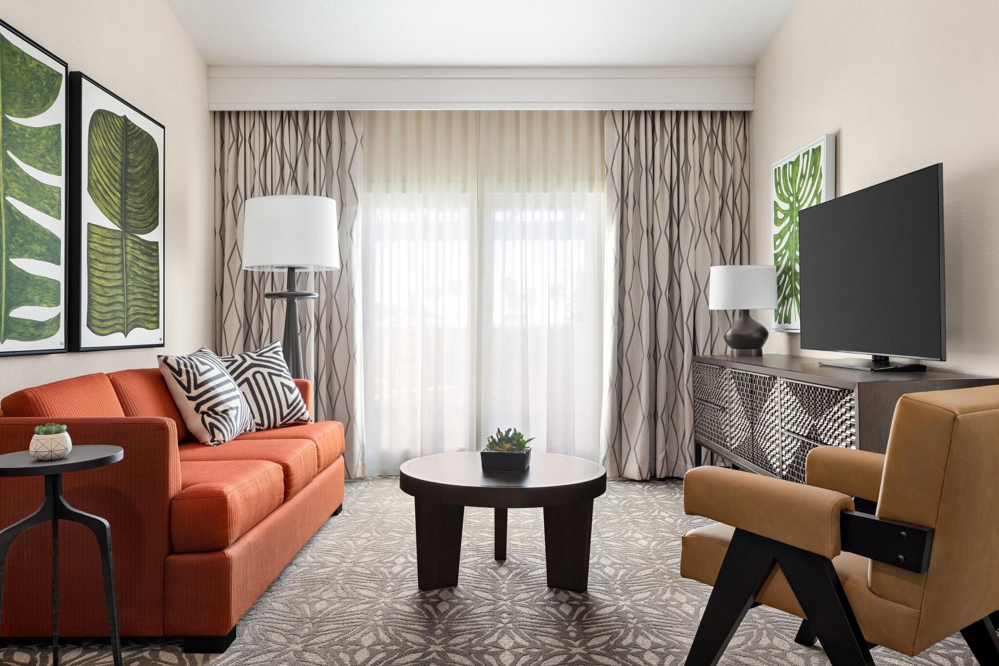 Double Partial Ocean View Queen Bed