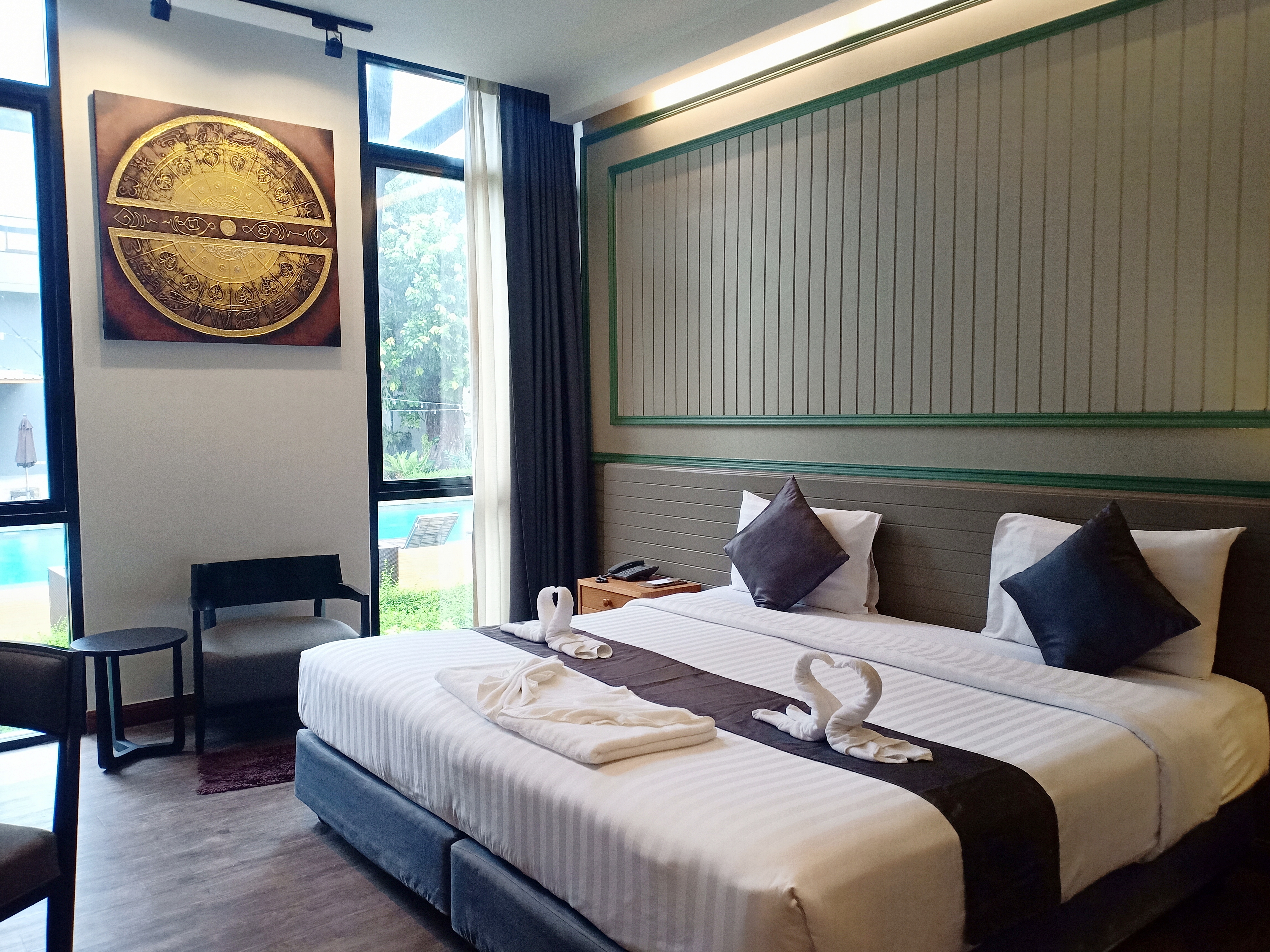 Double or Twin Deluxe Pool View