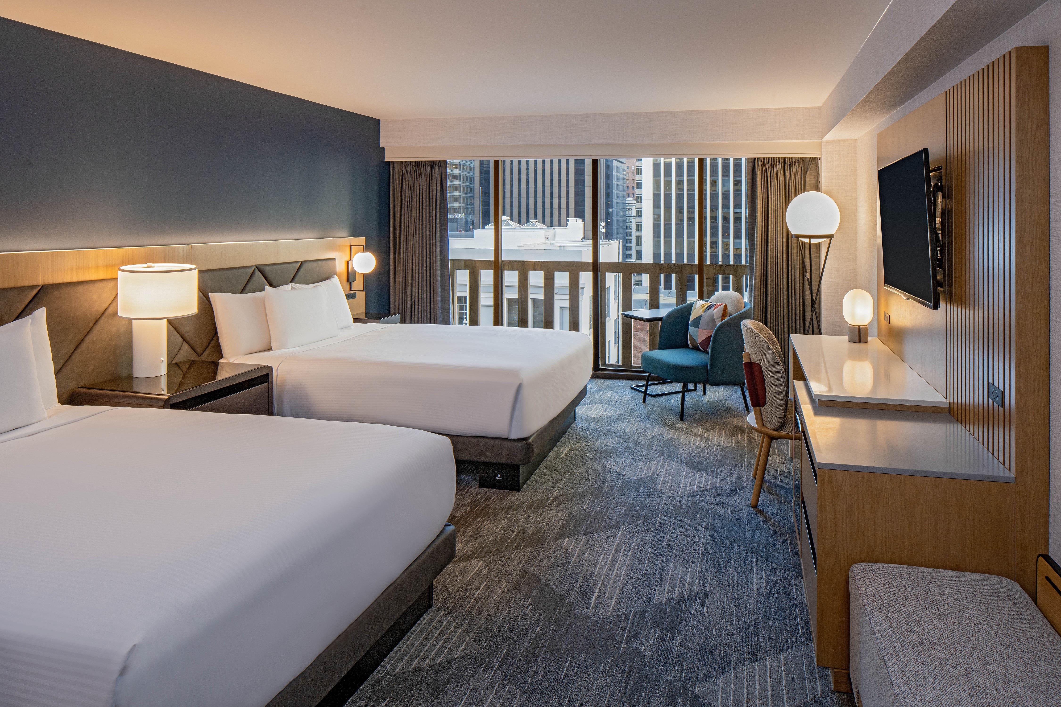 Double Two Double Beds