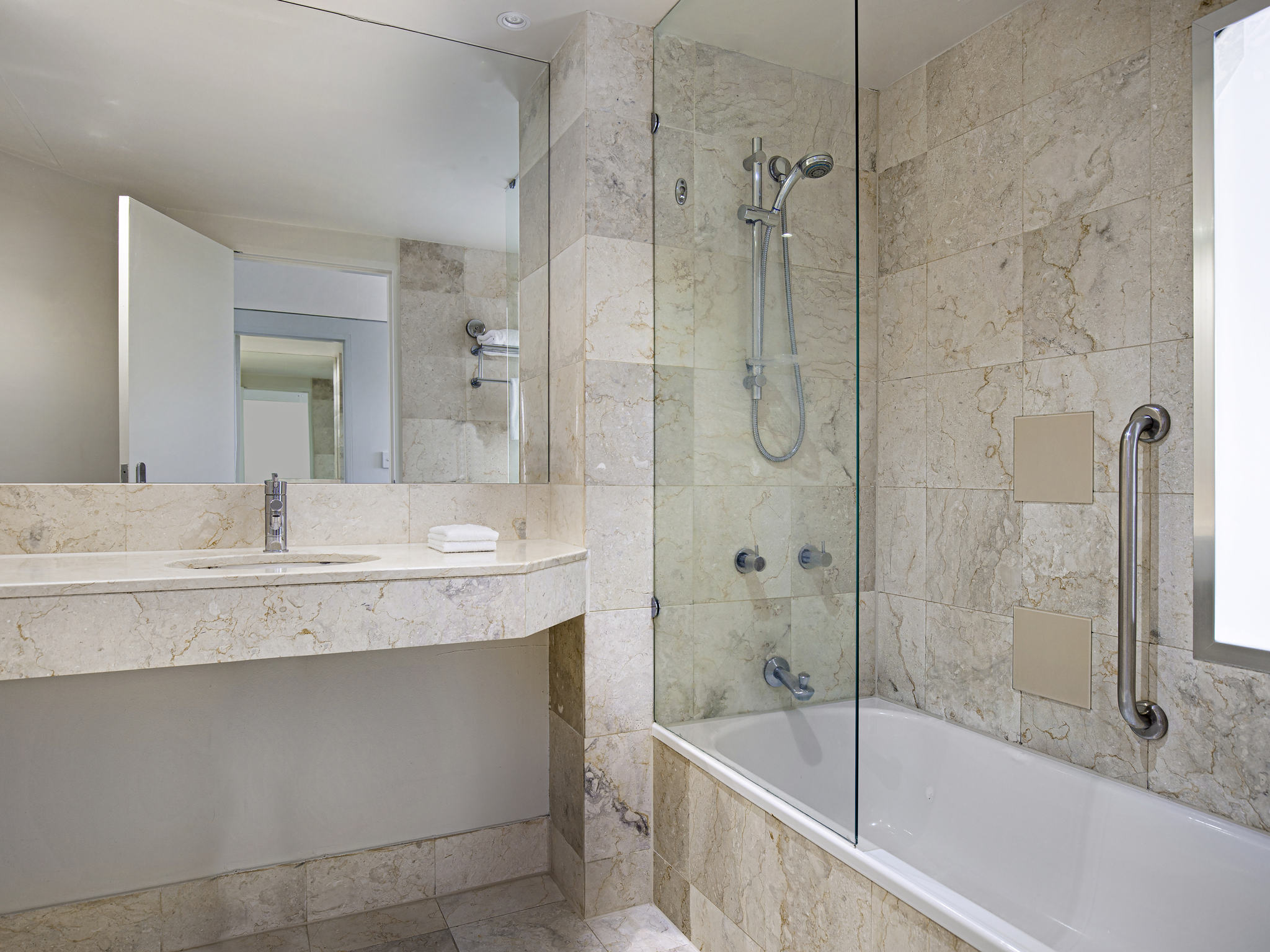 Twin Ocean View Two Double Beds