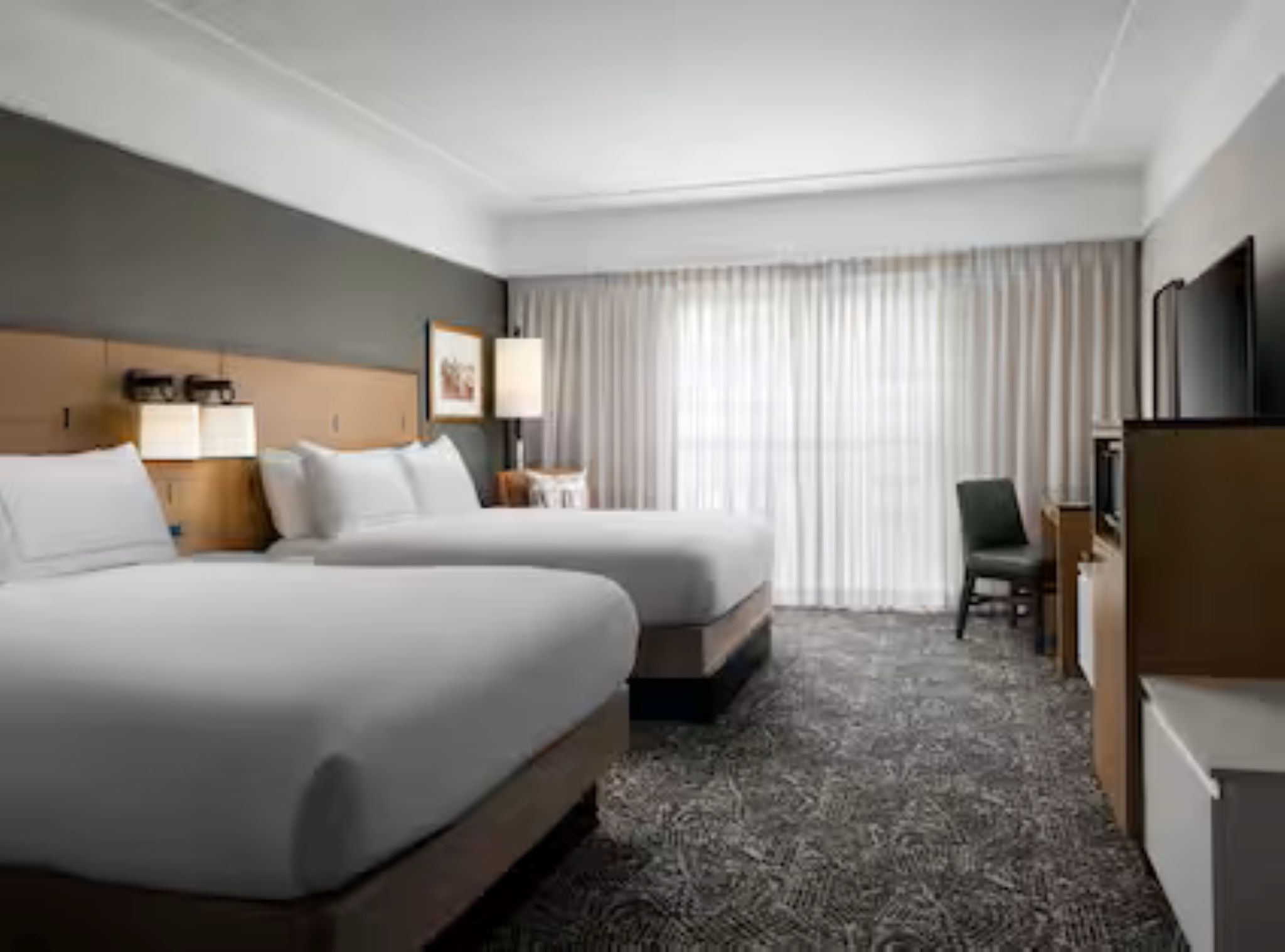 Double Two Double Beds