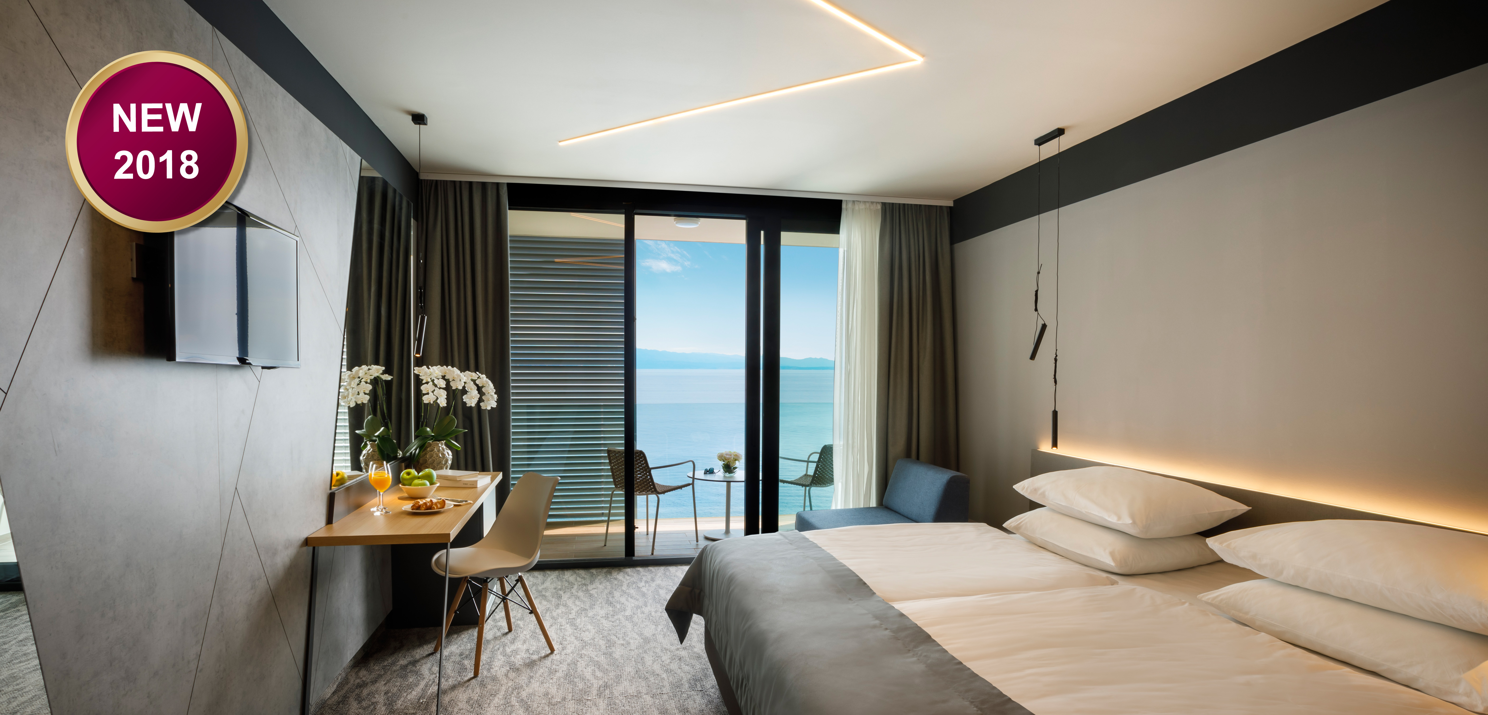 Double Sea View with Balcony