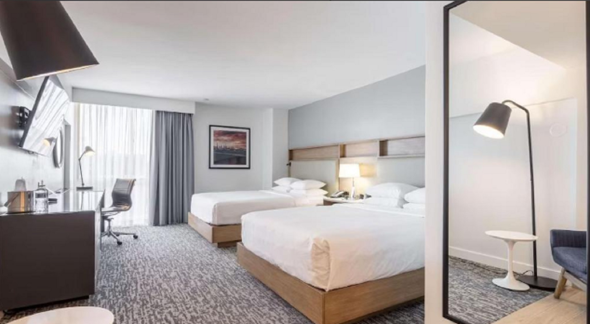 Double Two Queen Beds