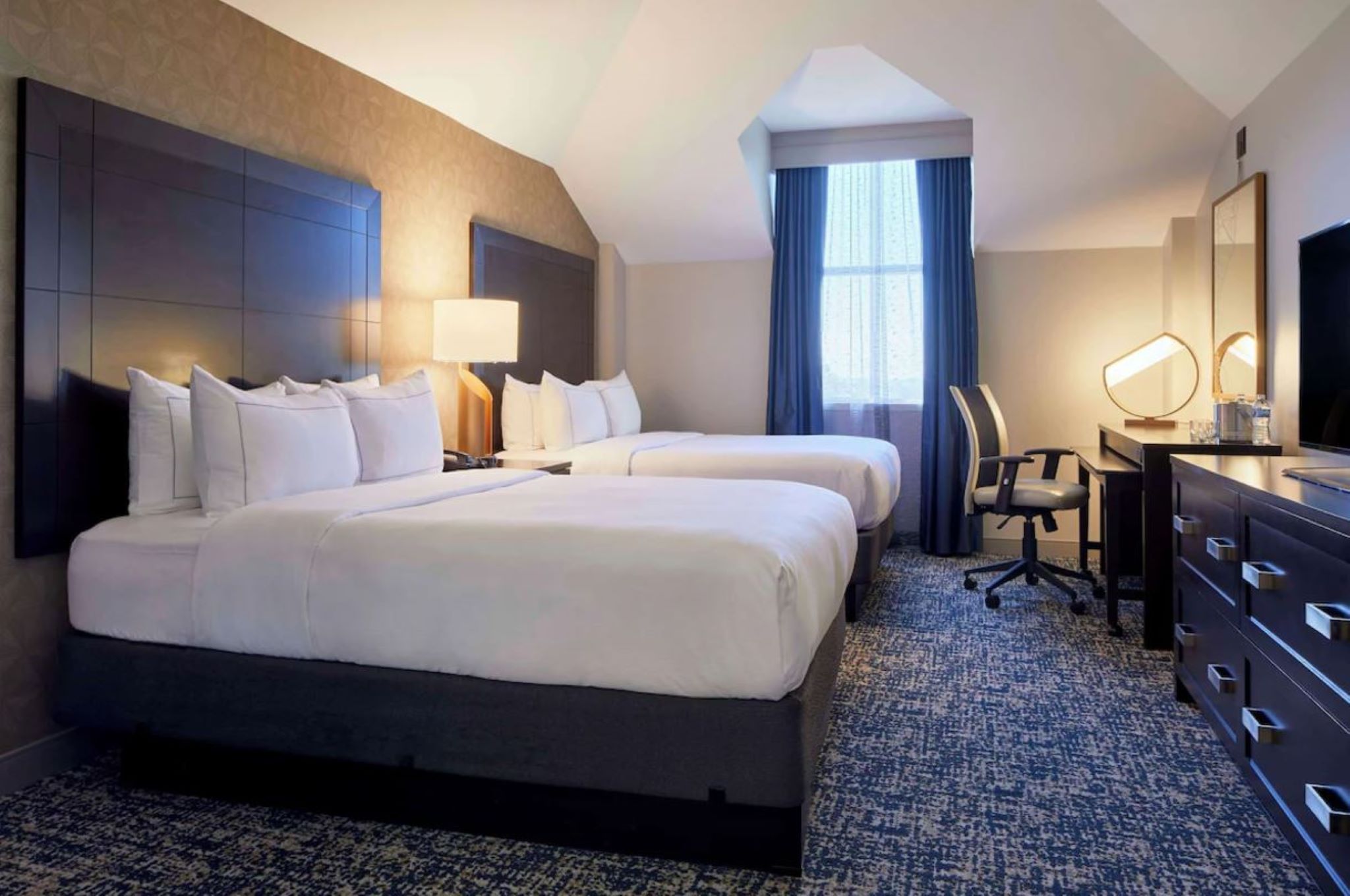 Double Two Queen Beds