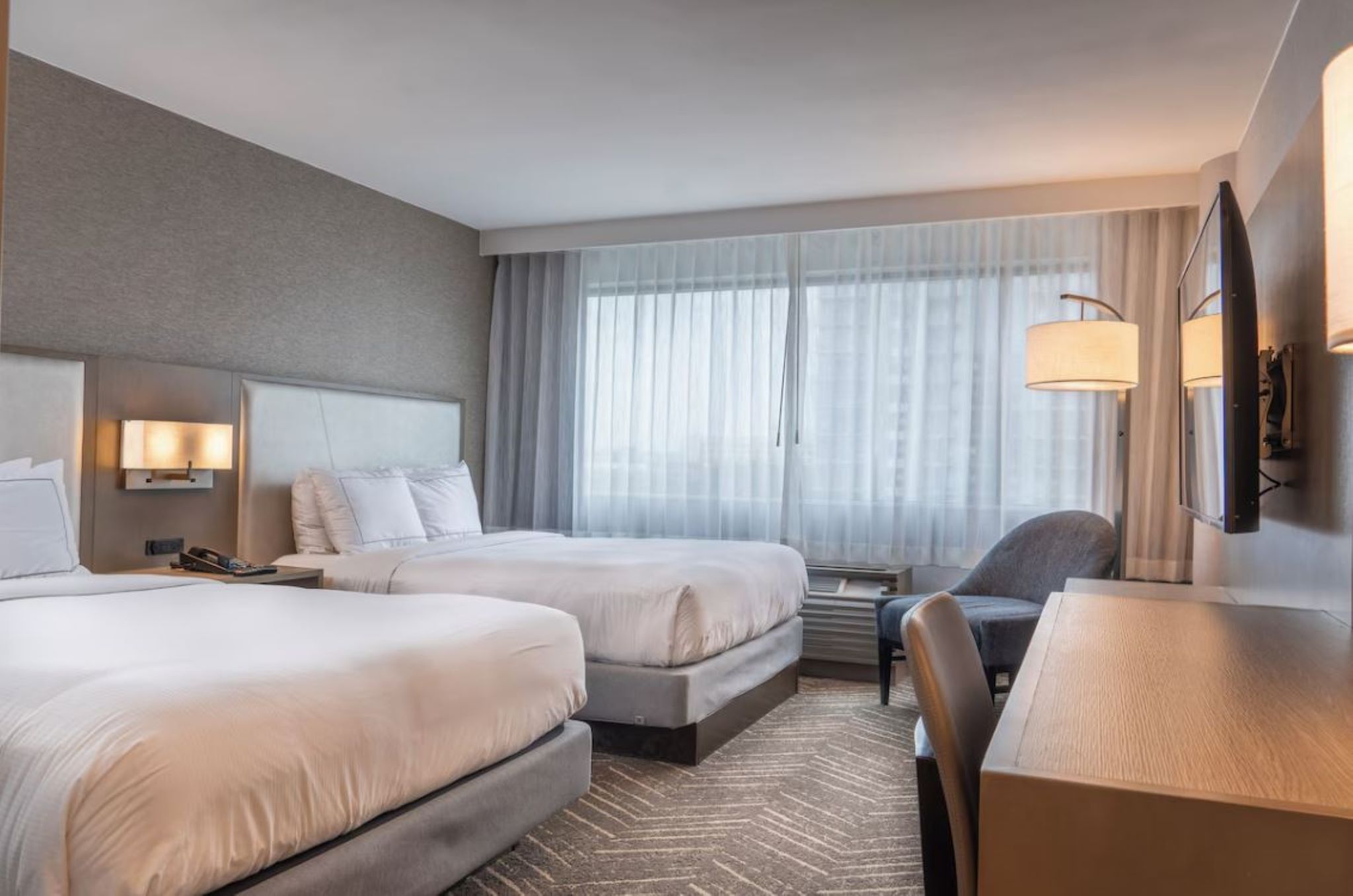 Double Two Queen Beds