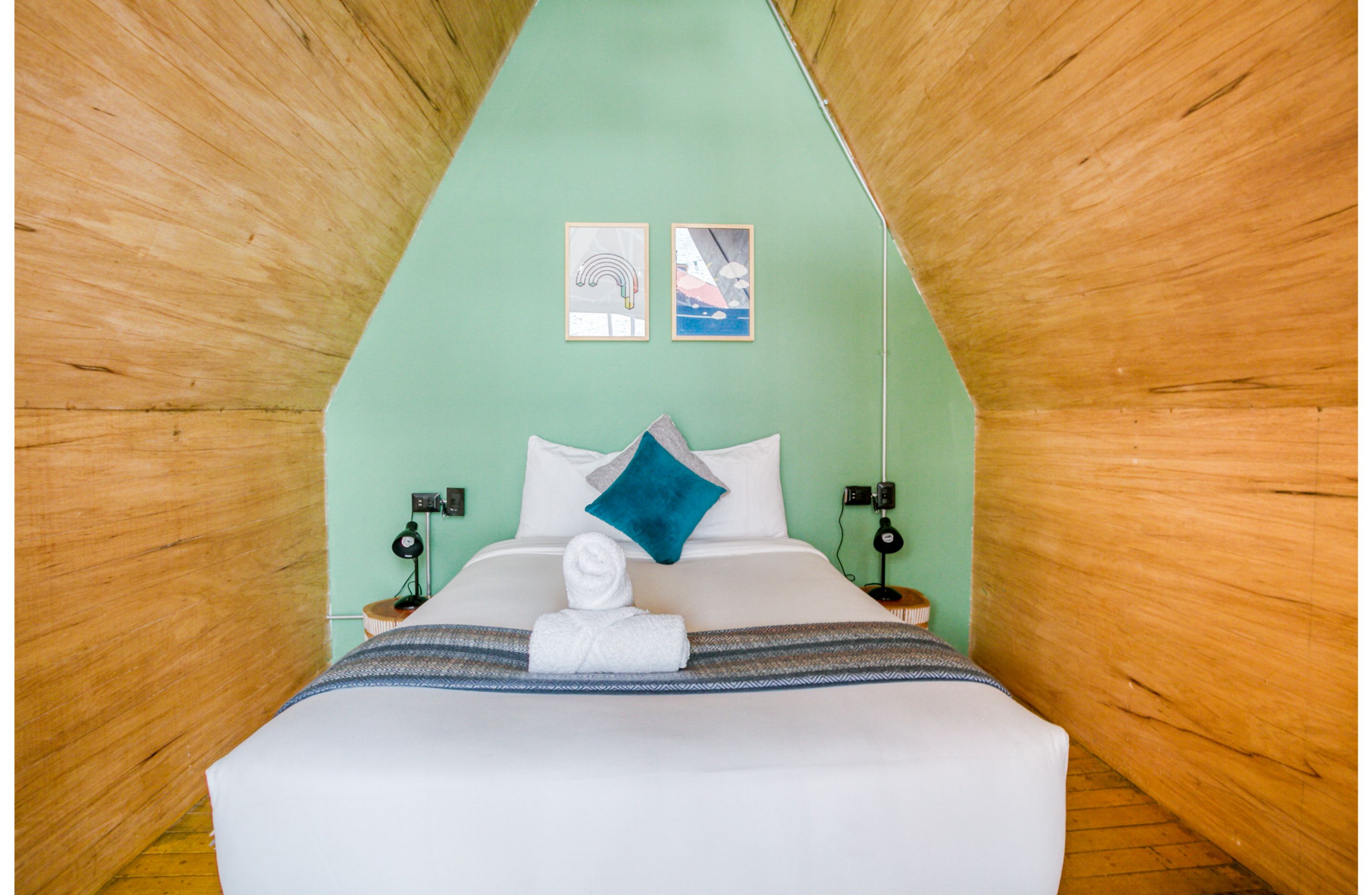 Tent with Shared Bathroom