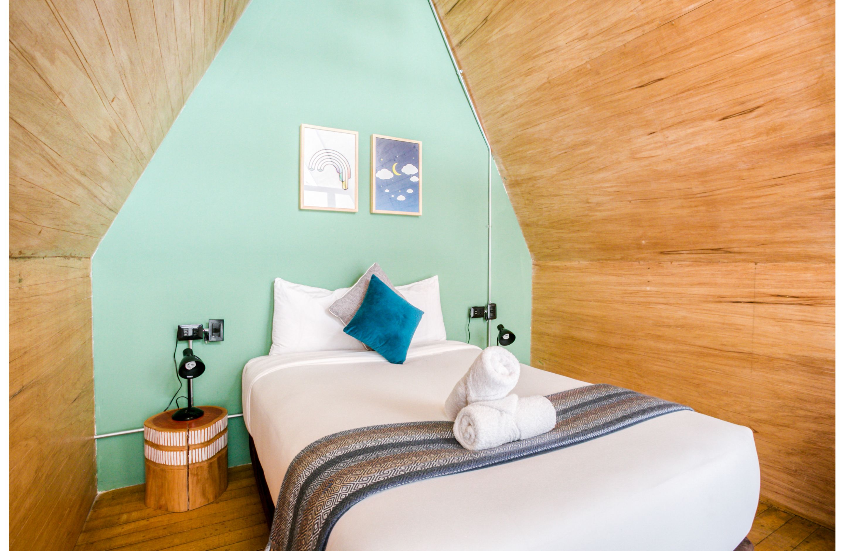 Tent with Shared Bathroom