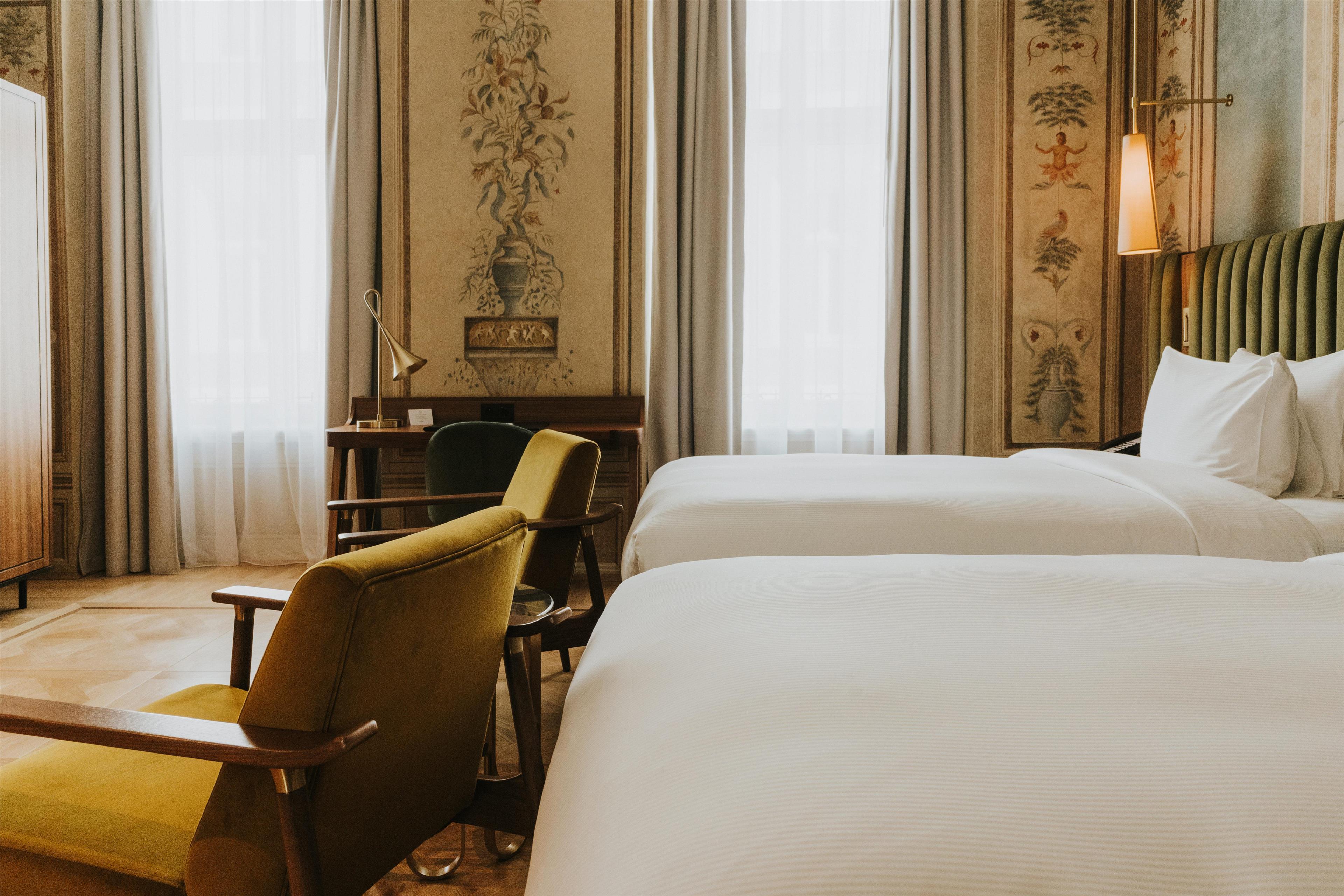 Double Two Double Beds