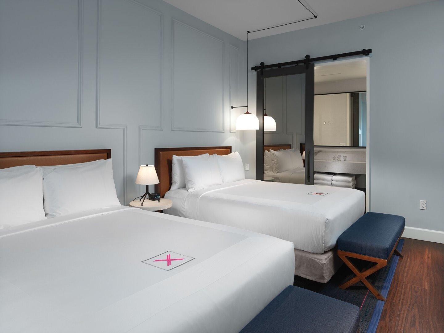 Double Queen Size Bed