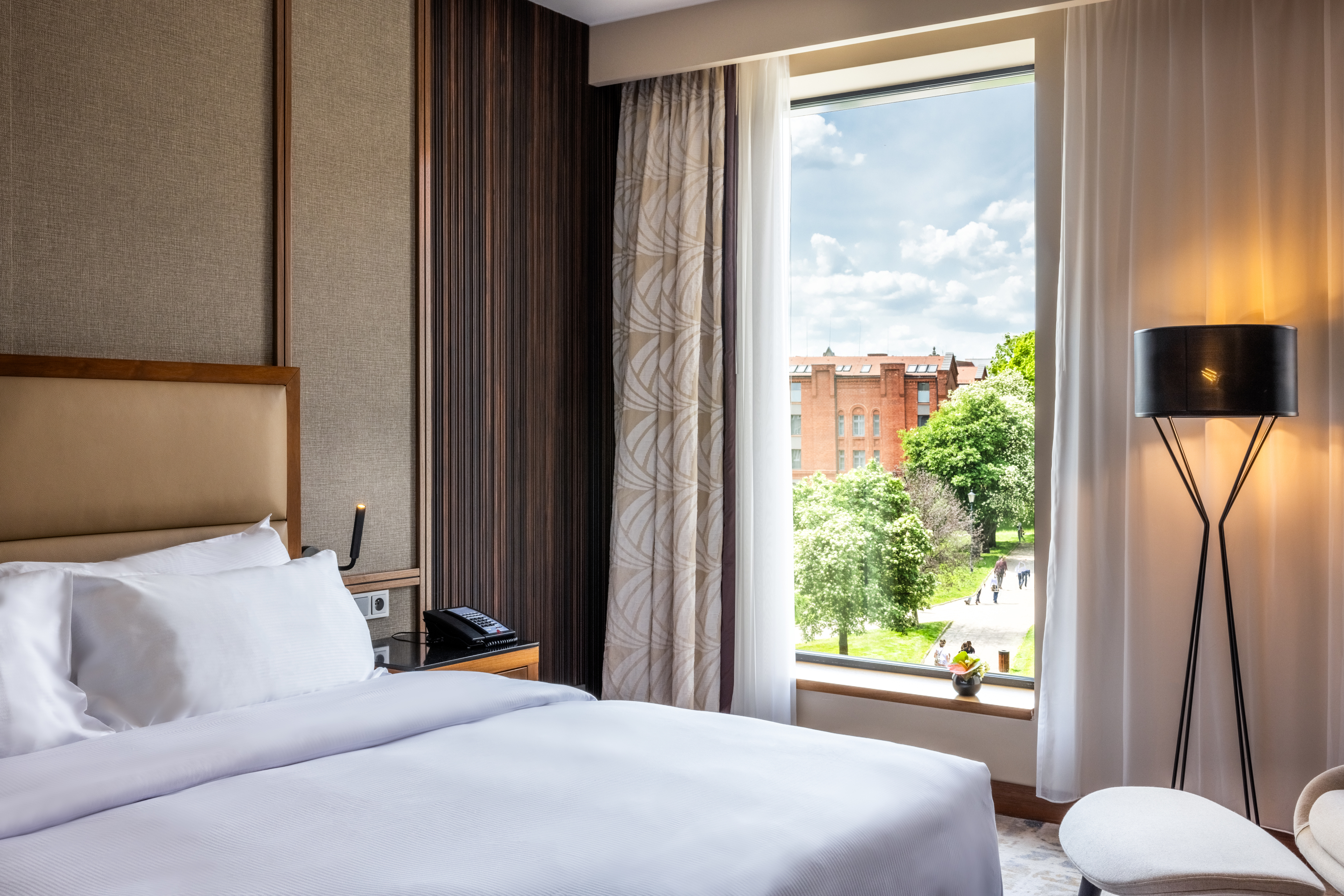 Double Guest Room King Bed