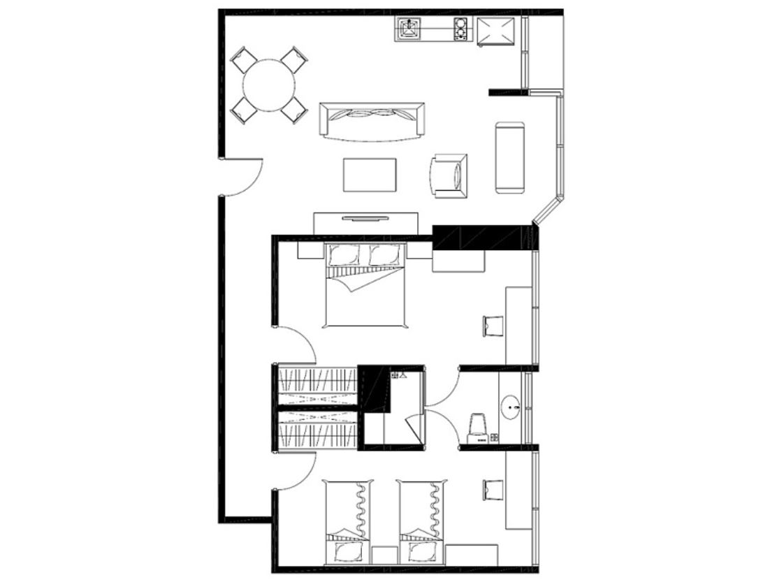 Suite Deluxe Two Bedroom