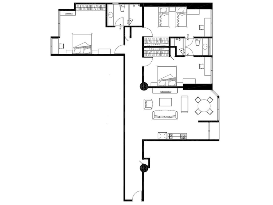 Suite Executive Three Bedrooms