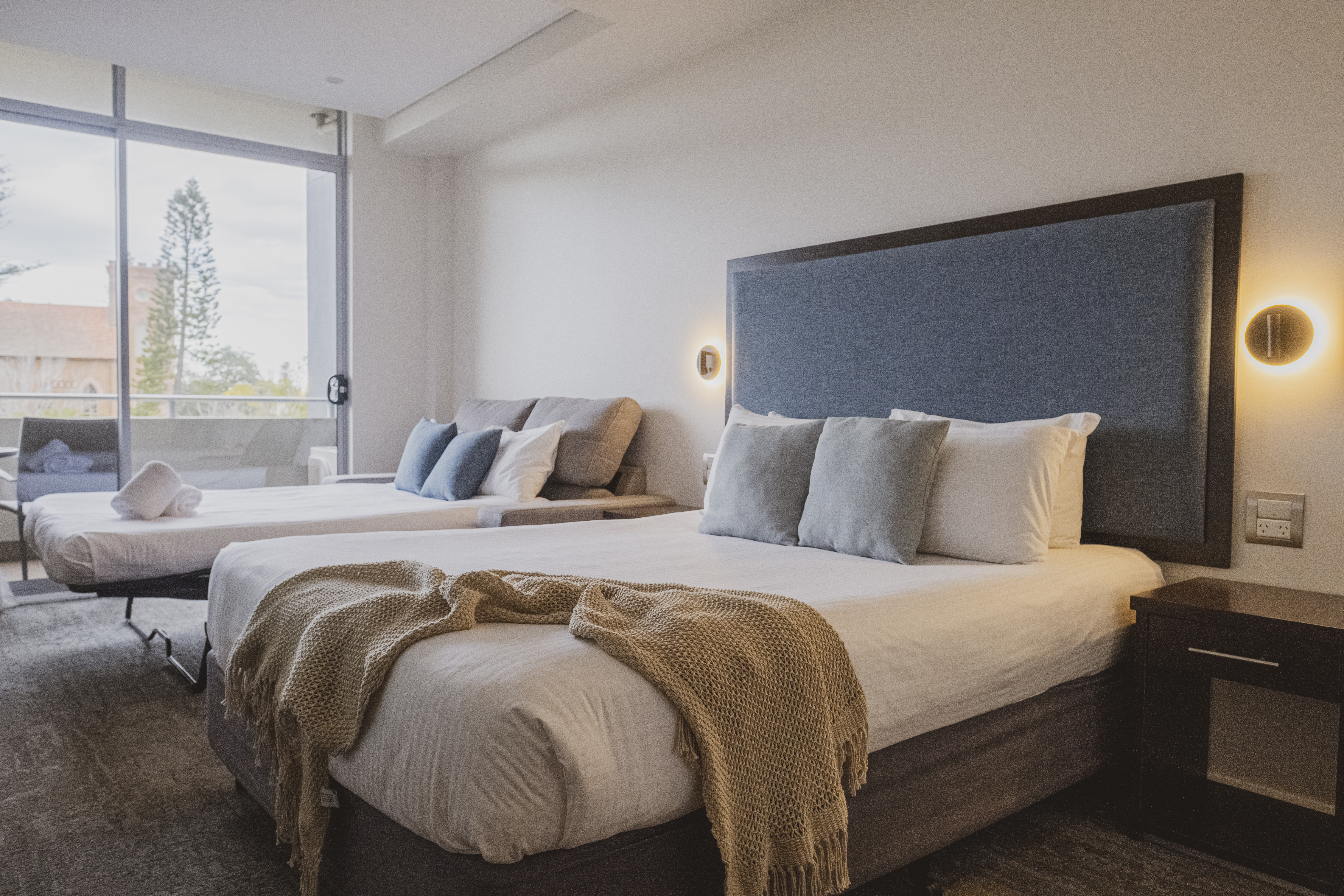 Double Queen Size Bed