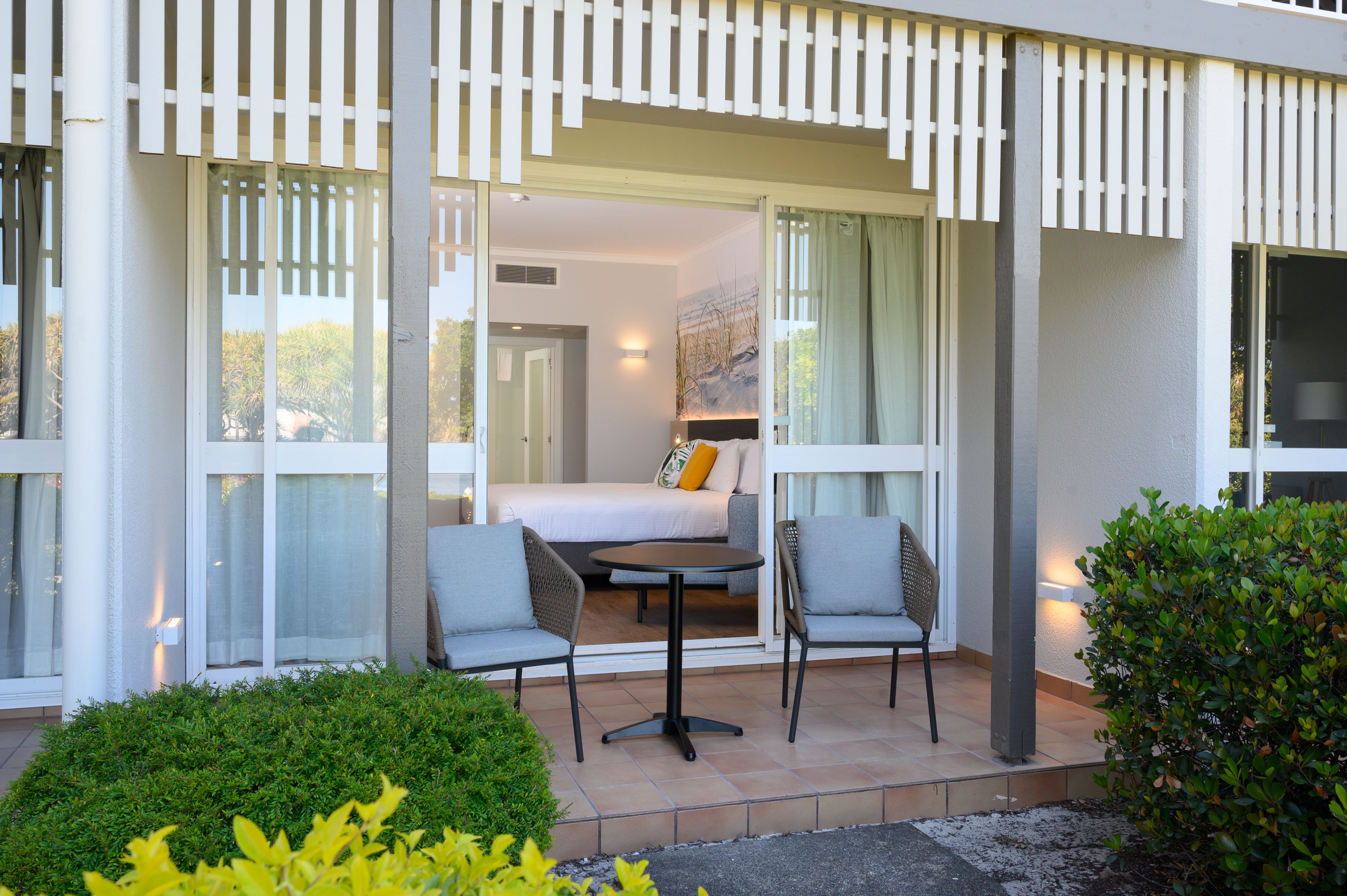 Double Two Double Beds with Views