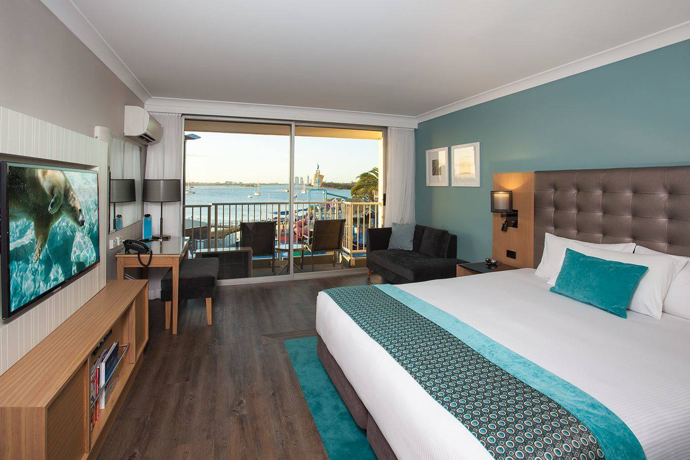 Double King Size Bed