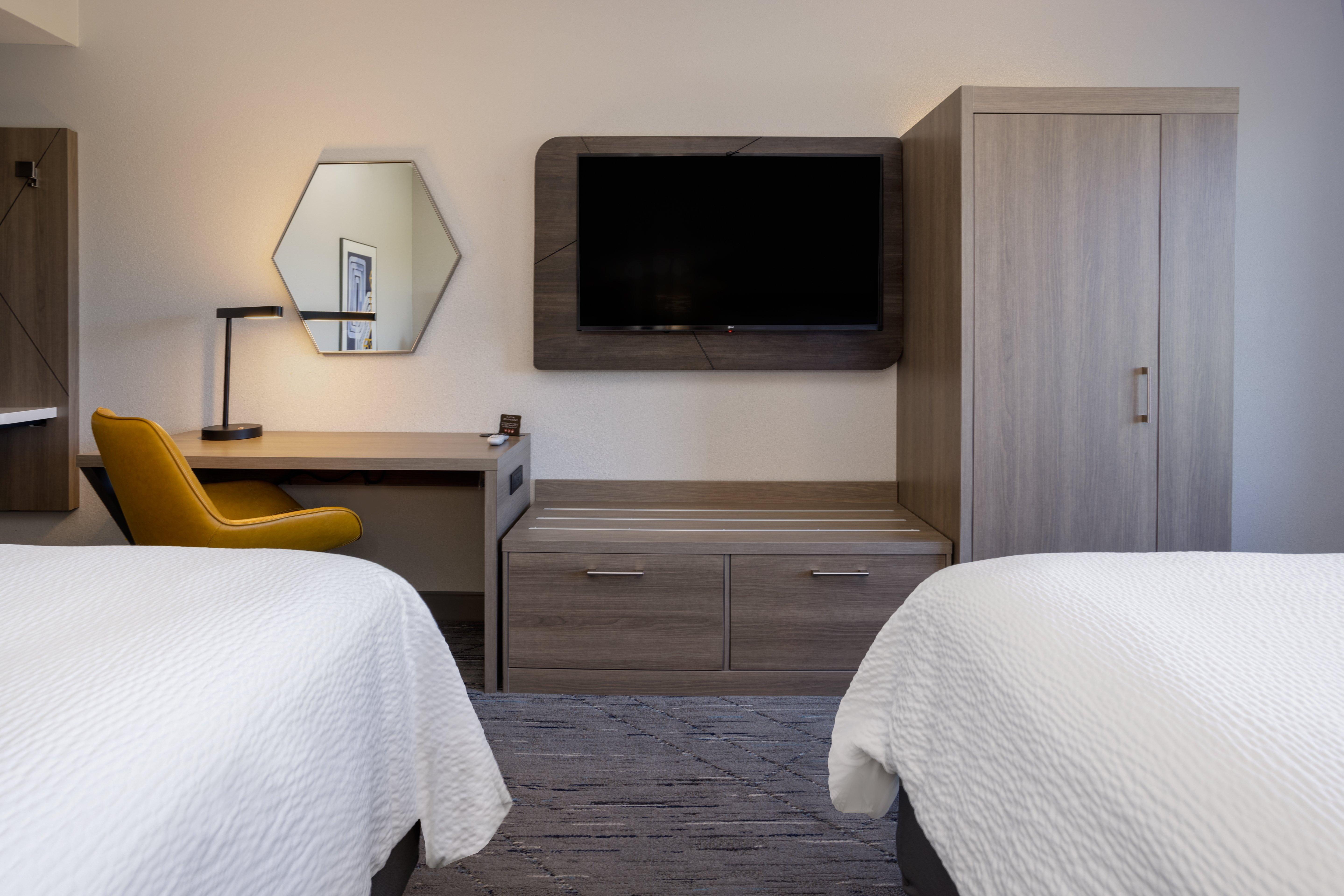 Double Two Queen Beds