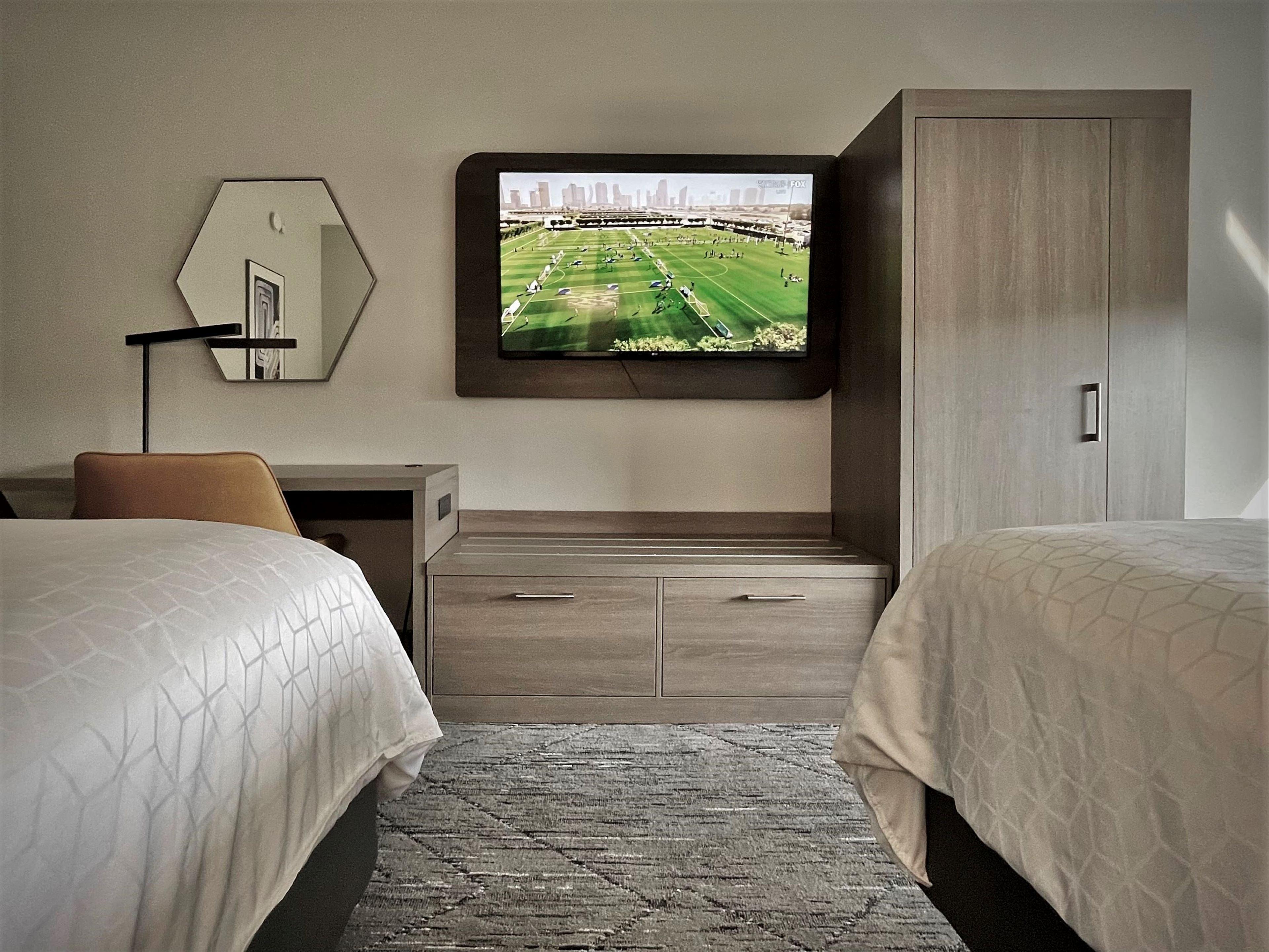 Double Two Queen Beds