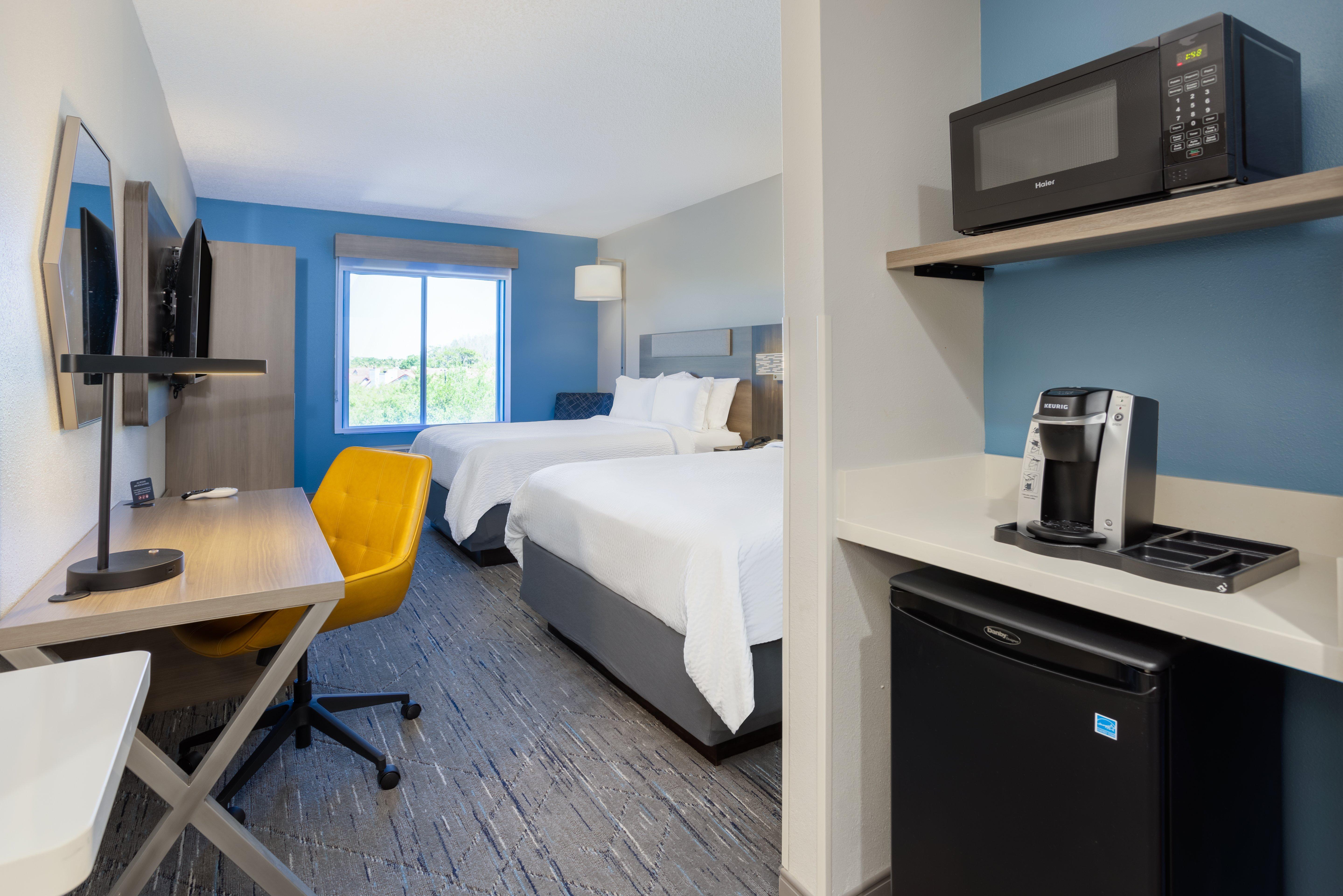 Double Two Queen Beds