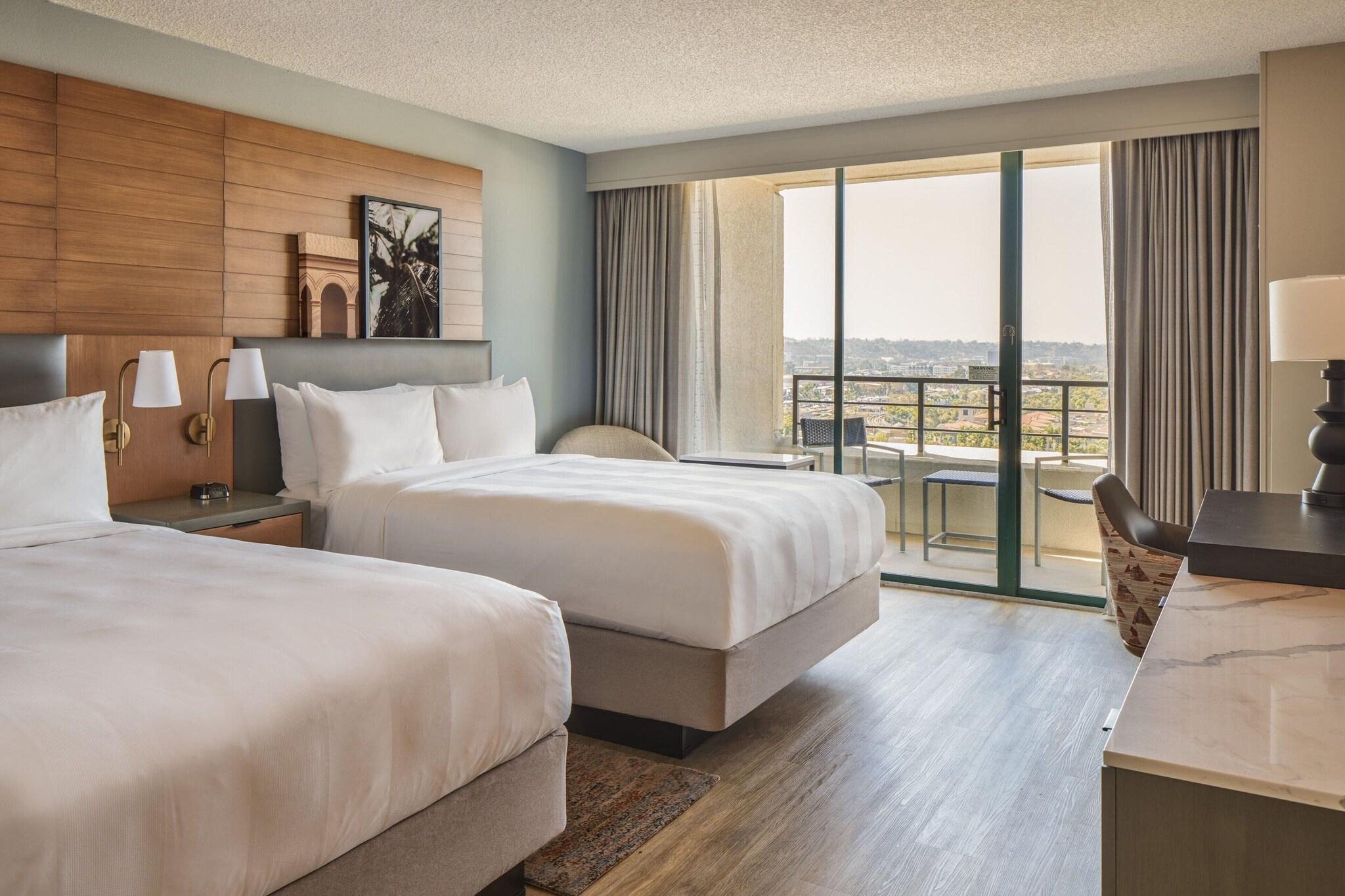 Double Two Queen Beds