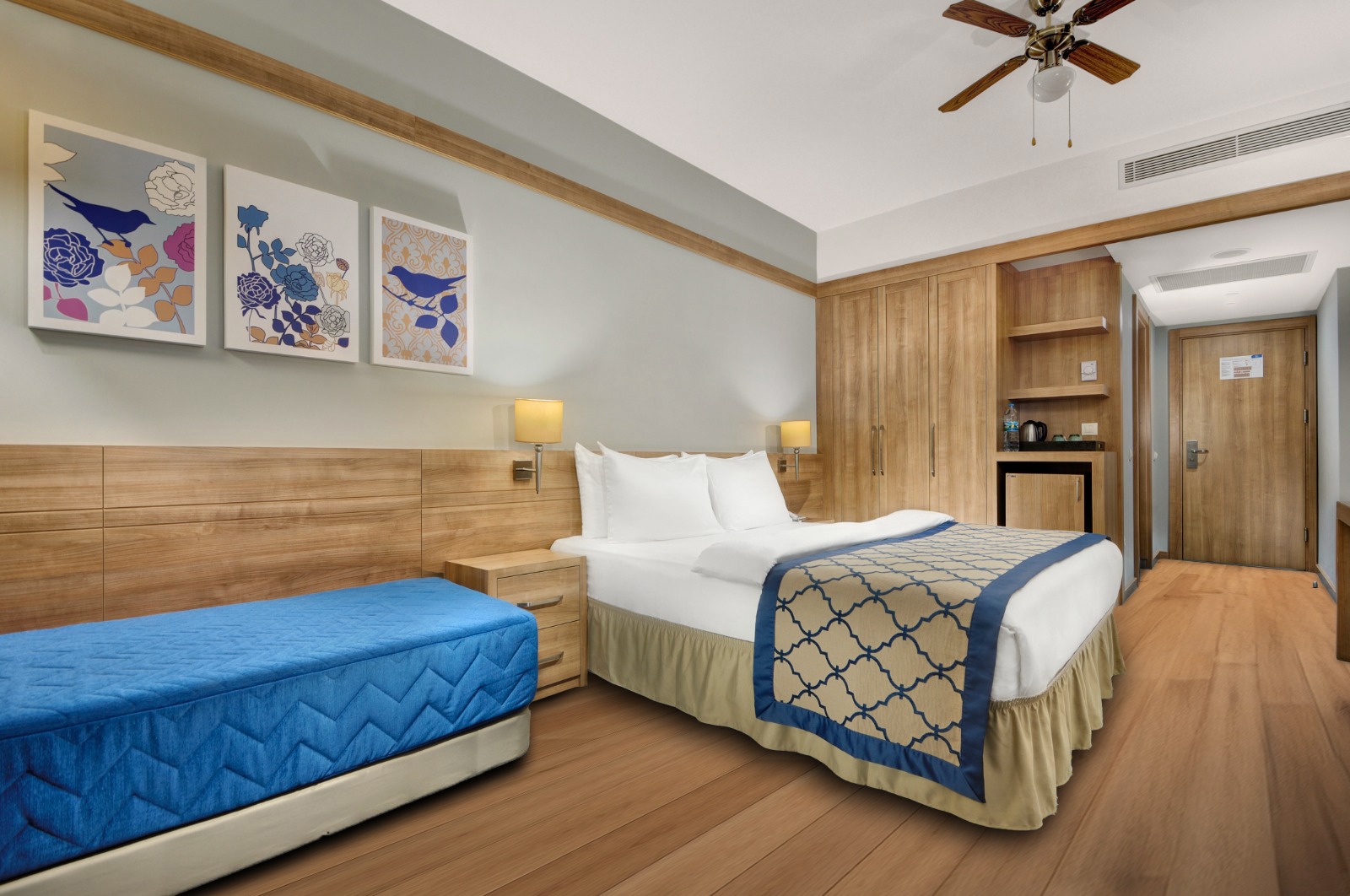 Triple Partial Sea View