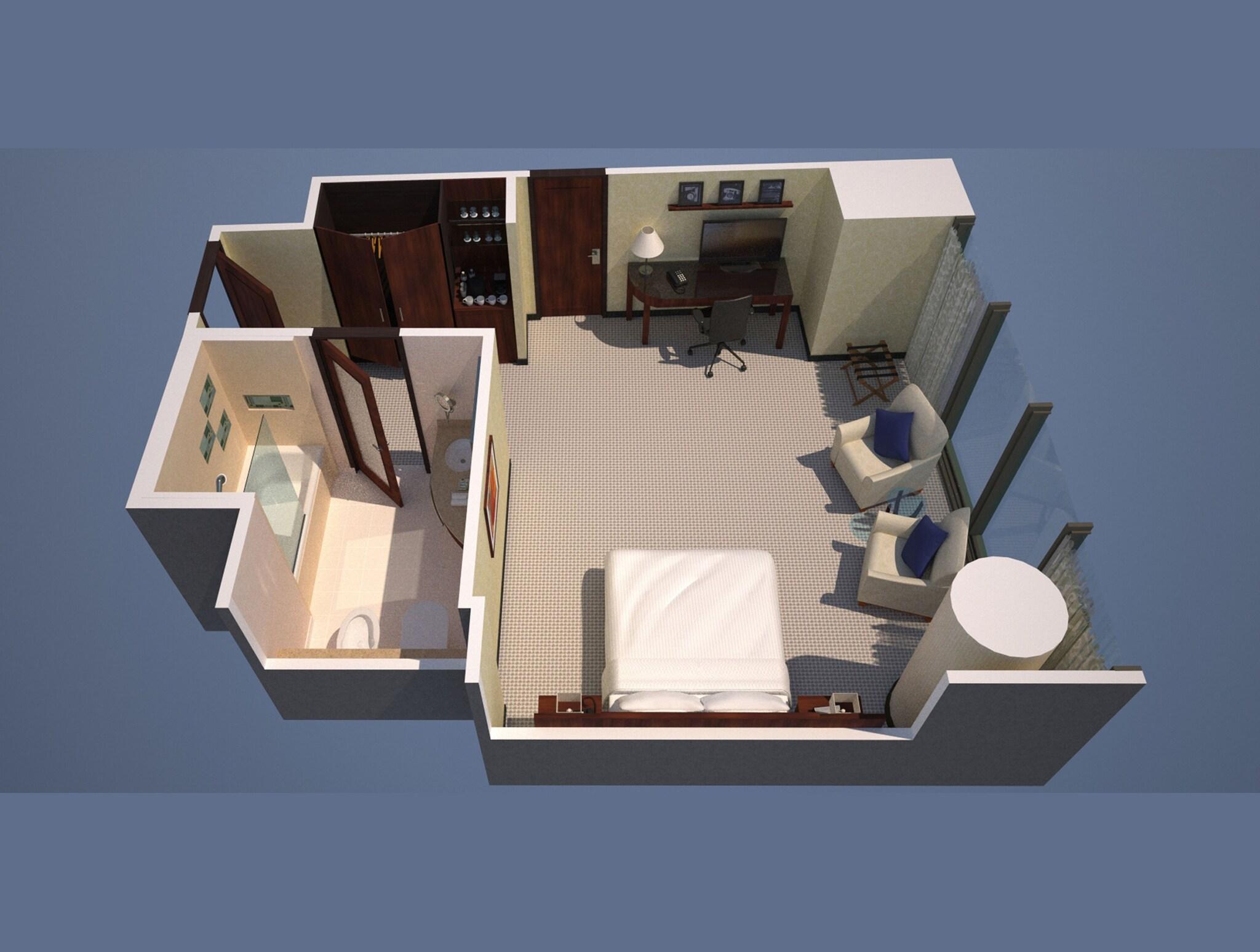 Double Deluxe King Bed