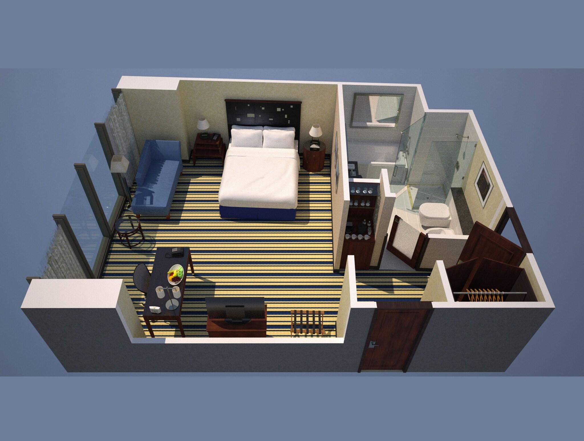 Double Executive King Bed