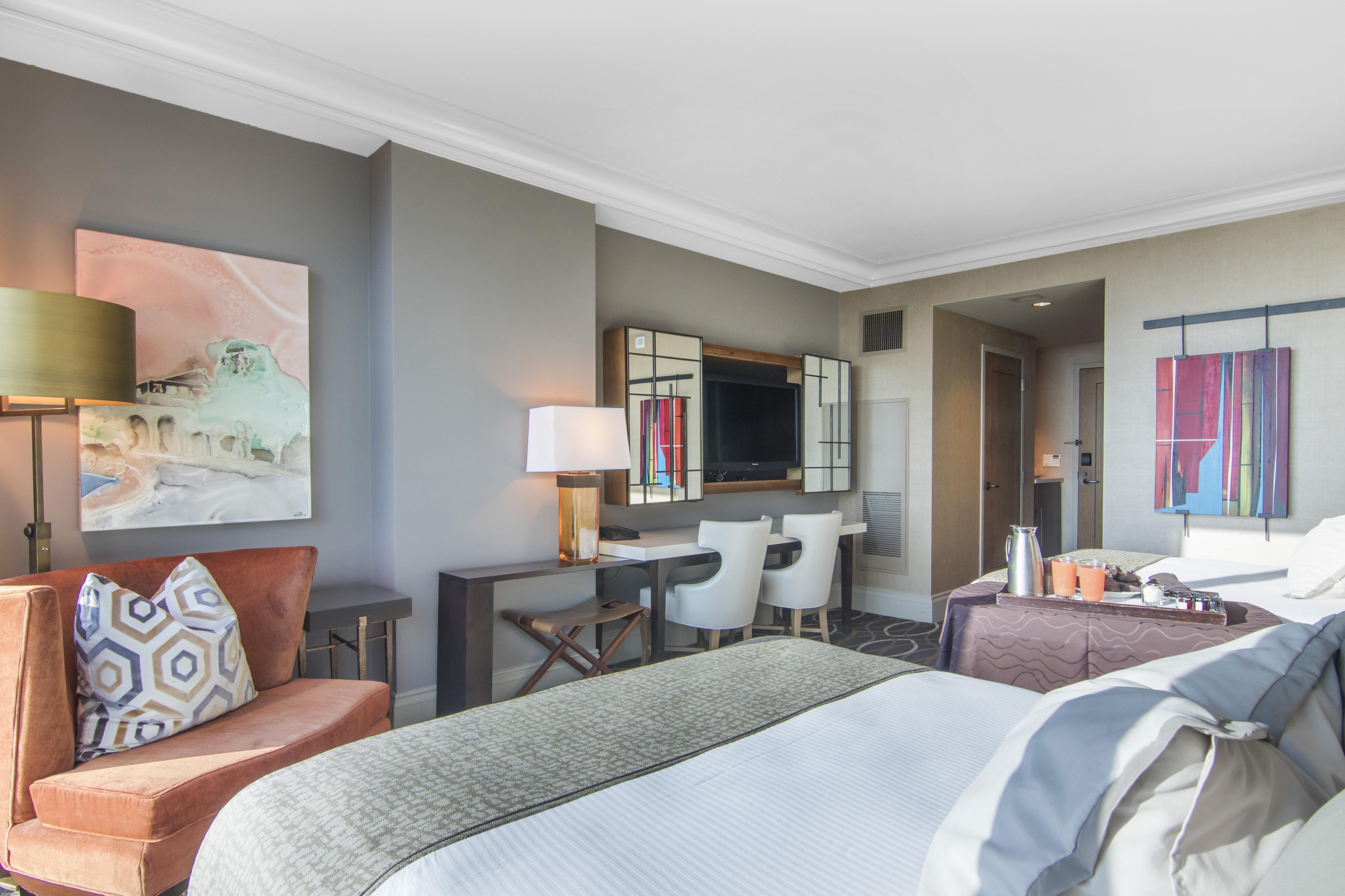 Double Two Queen Beds