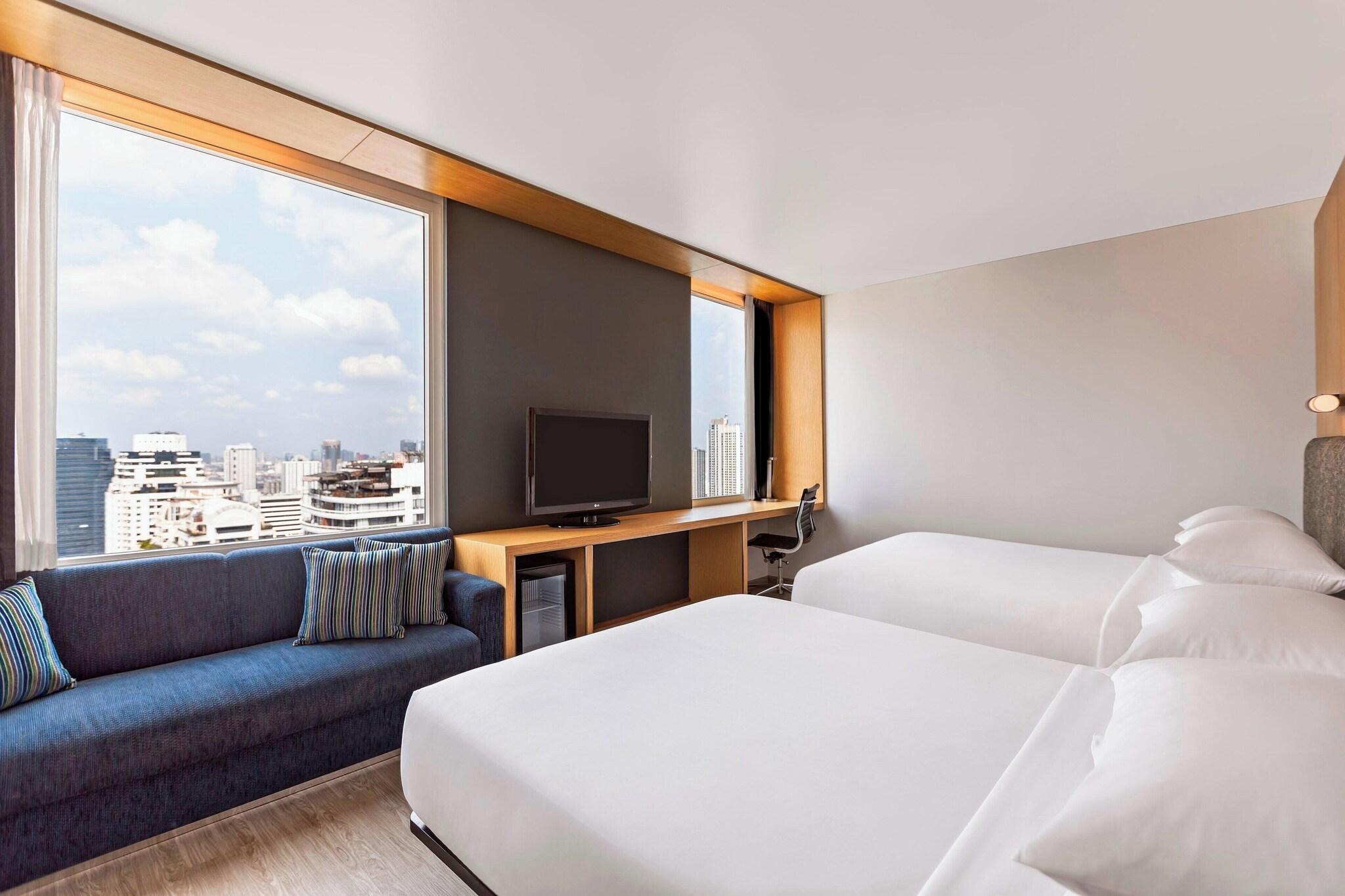 Double Two Queen Beds