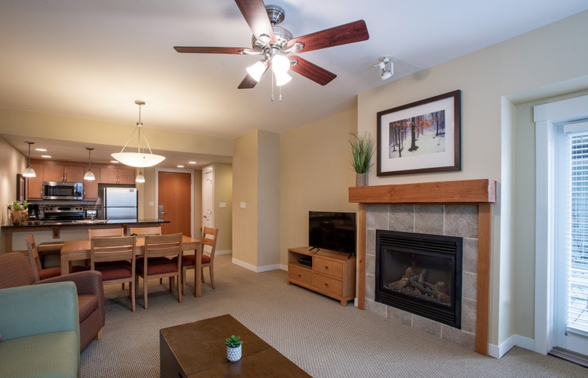 Room with Kitchenette