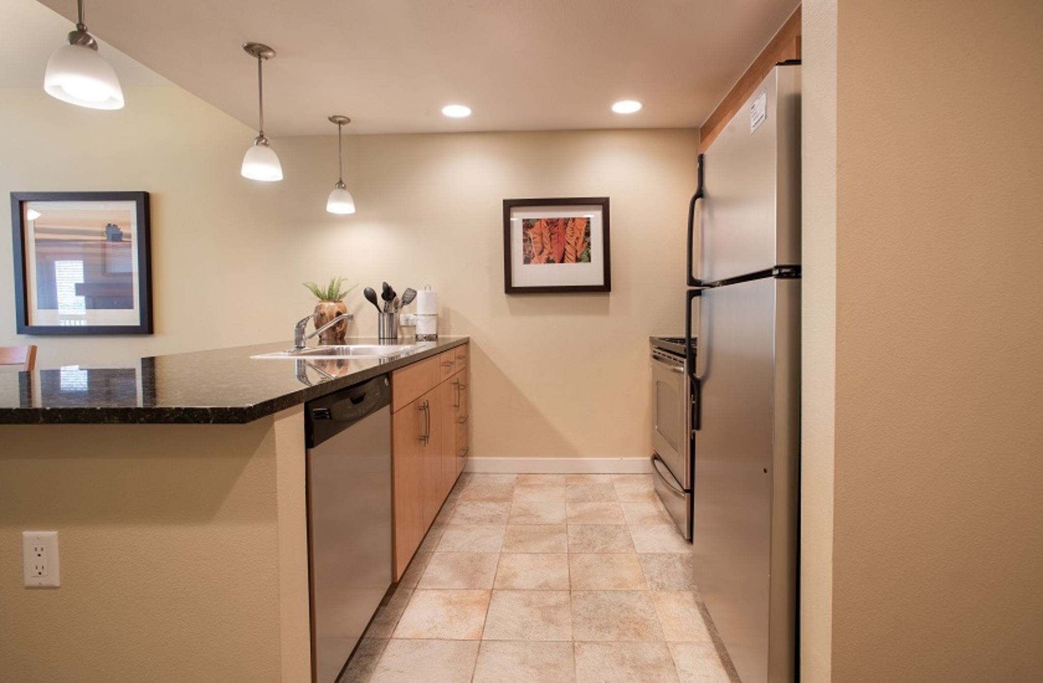 Room with Kitchenette